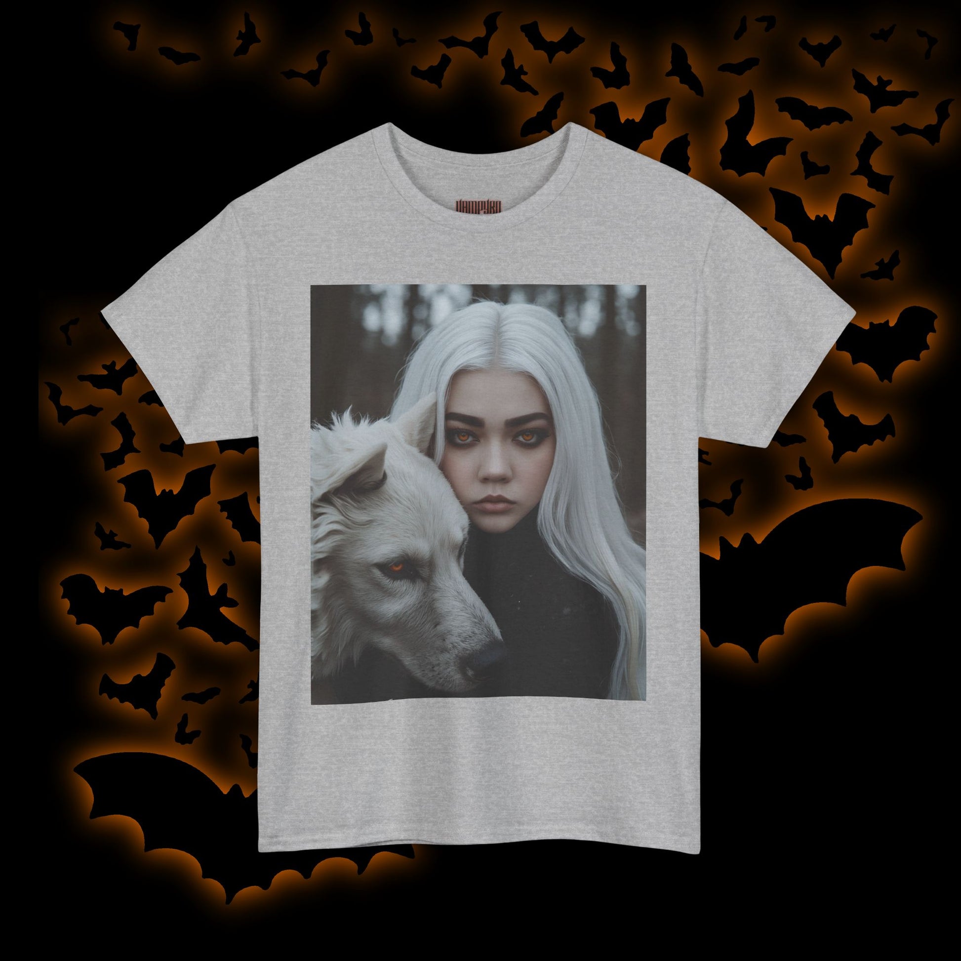 Vampyro Crimson Autographed Tee, Unisex Graphic T-Shirt, Boho Fashion, Animal Lover Gift, Unique Statement Apparel, Gift for Nature Enthusiasts