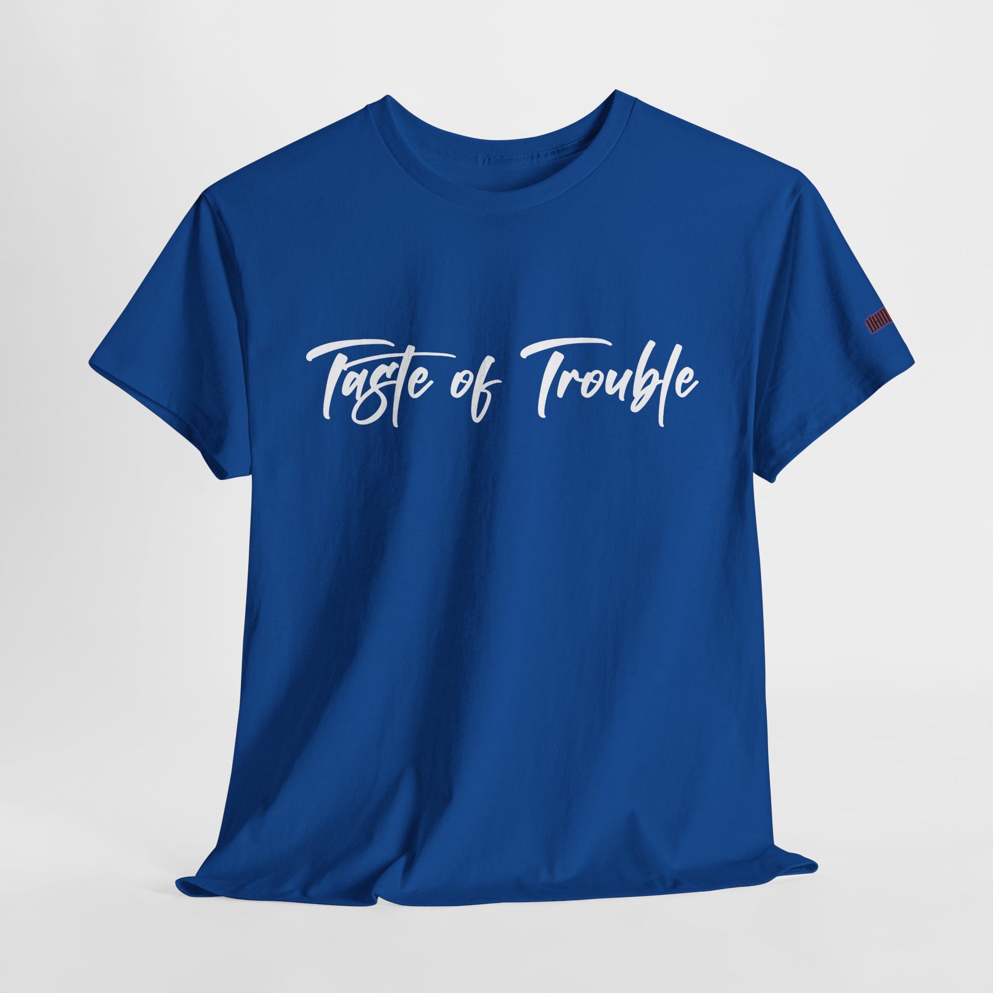 Taste of Trouble Vampyro Crimson Lyrics Unisex Heavy Cotton Tee - Casual Comfort, Everyday Wear, Gift for Friends, Stylish Casual Tee, Versatile Fashion