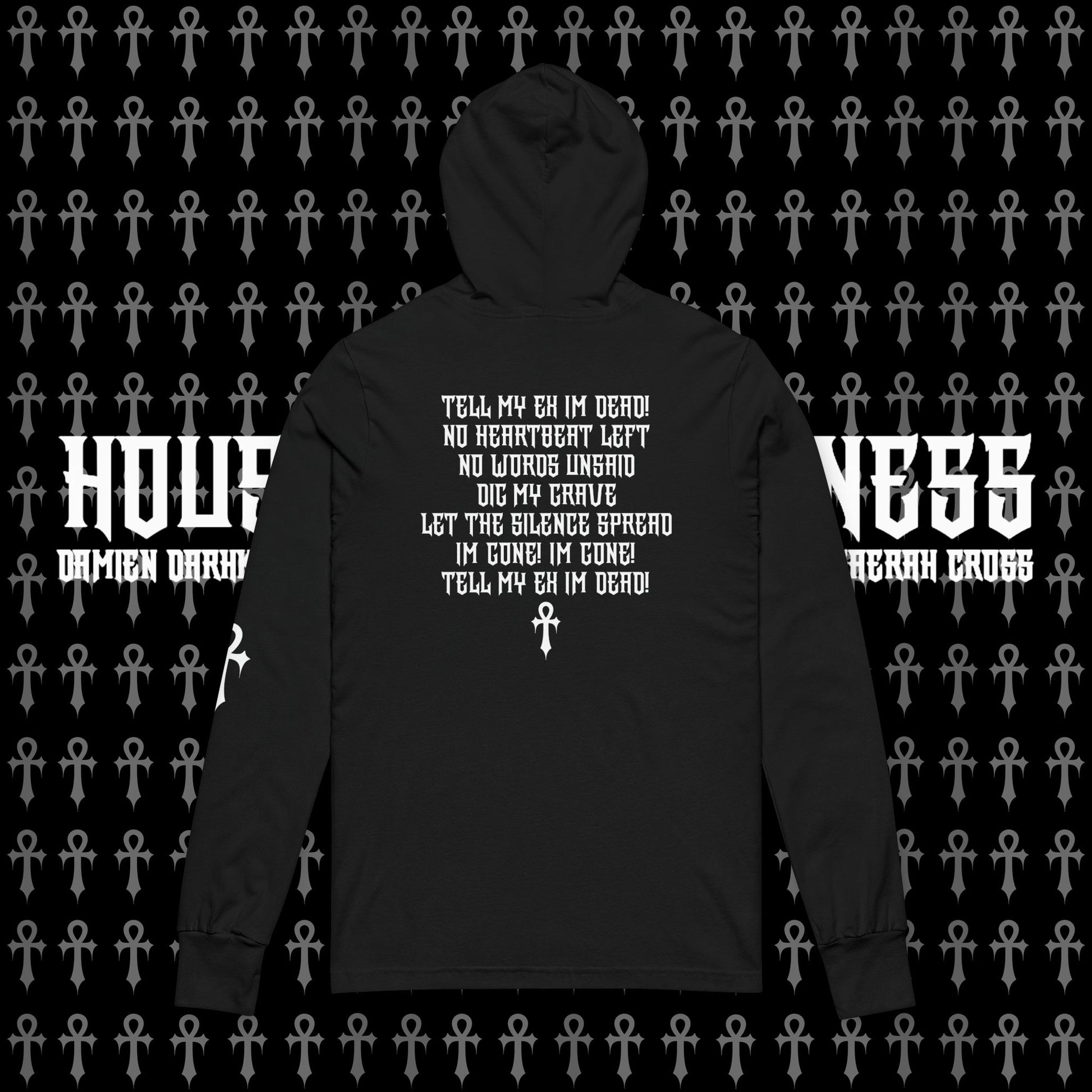 TELL MY EX IM DEAD Hooded Tee