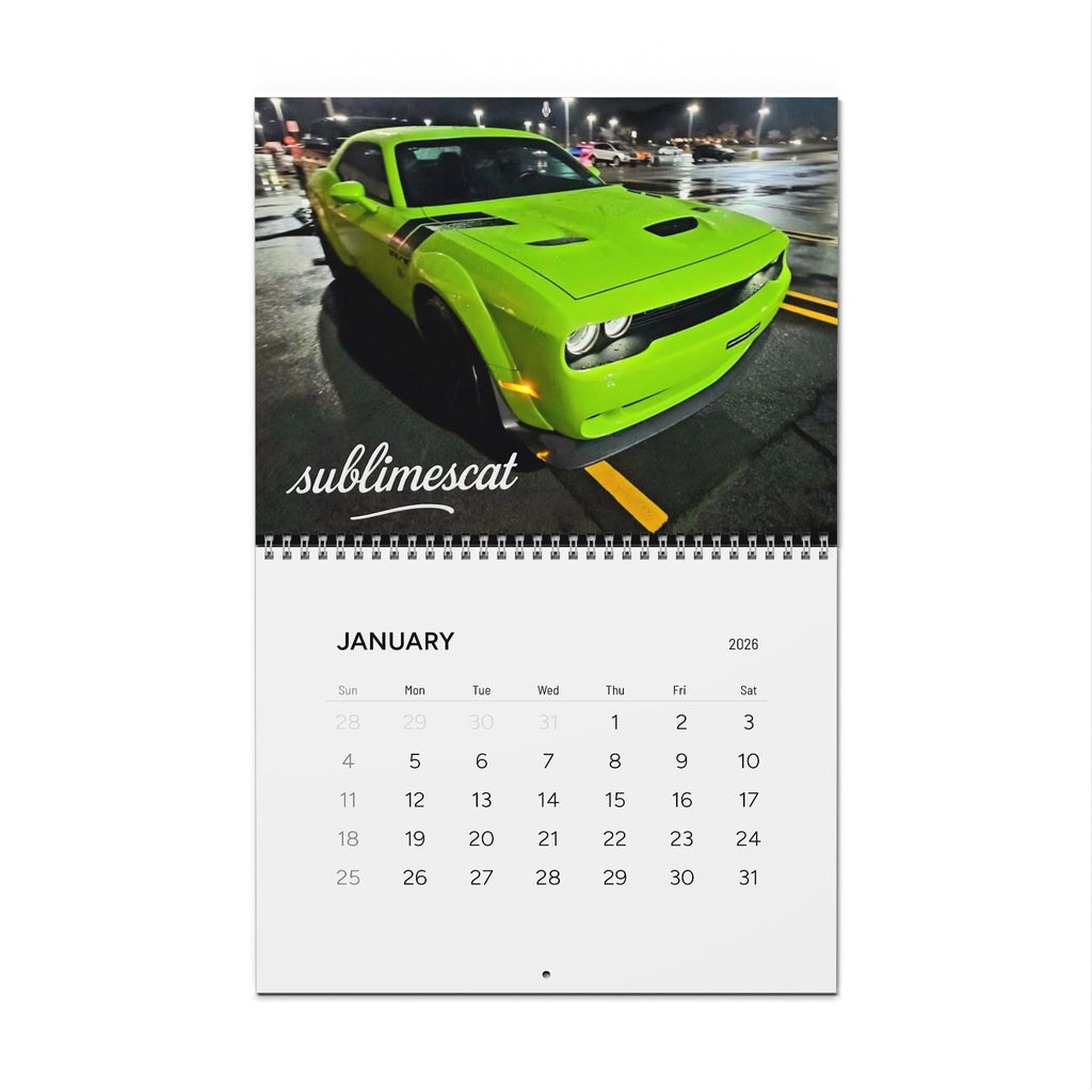 Street Royalty 2026 Wall Calendar Edition TWO