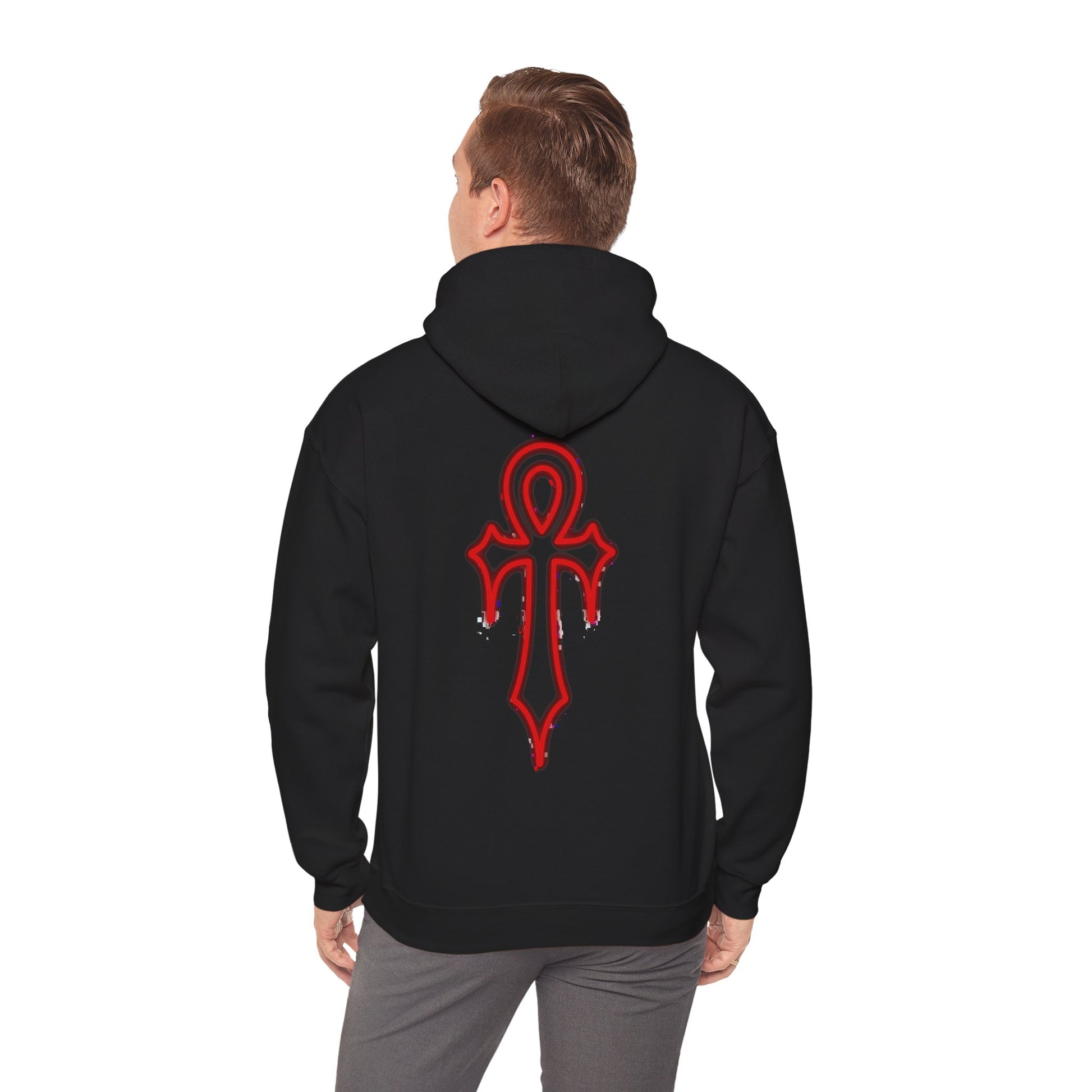 Glitched Album Hooded Sweatshirt