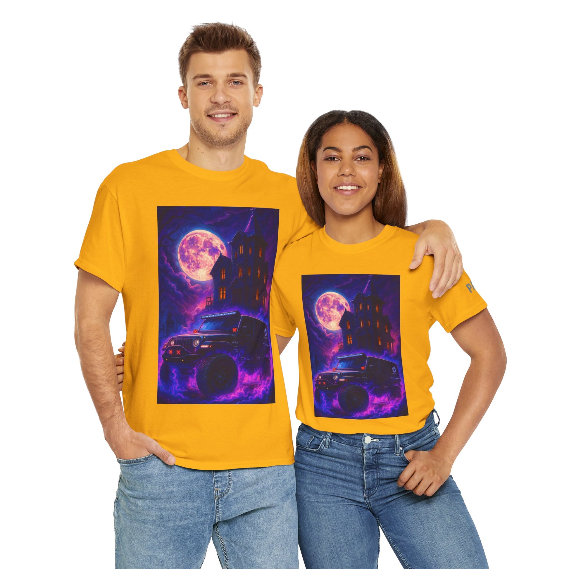 Pap Jeep Enthusiast Heavy Cotton Tee with Haunted Design | Ideal for Halloween, Casual Wear, Gift for Ghost Lovers, Fun Parties, Unique Wardrobe [...]