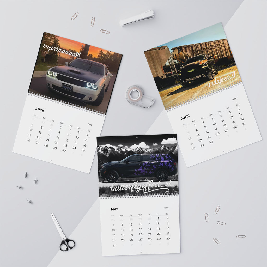 Street Royalty Wall Calendars (2026) Edition ONE