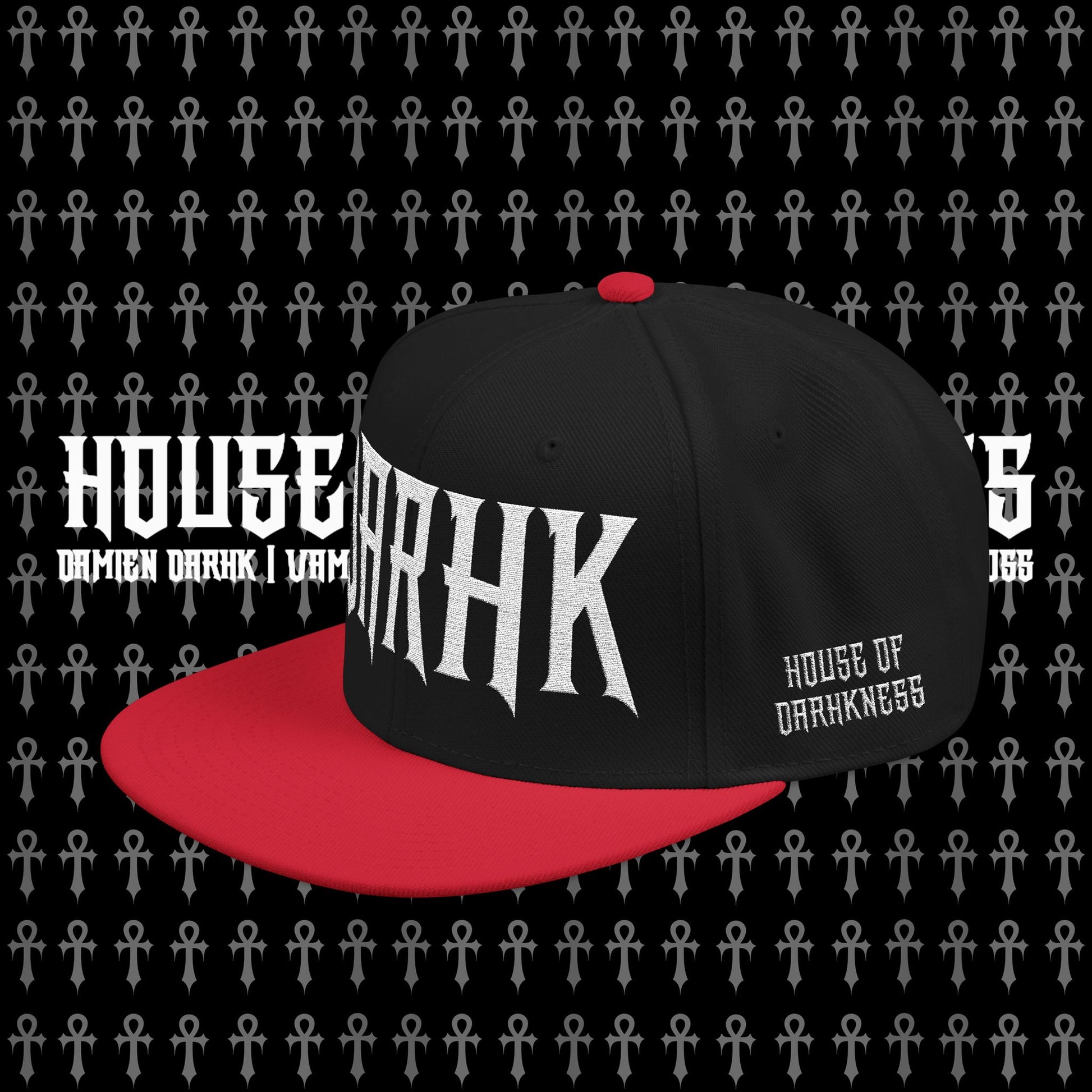 House of Darkness Embroidered Snapback Hat