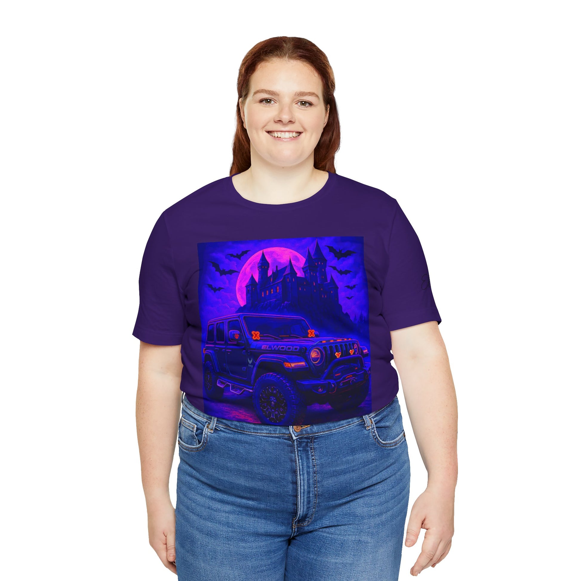 Elwood Jeep Adventure Tee - Perfect for Halloween, Road Trips, Outdoor Enthusiasts, Gift for Him or Her, Jeep Lovers, Casual Style
