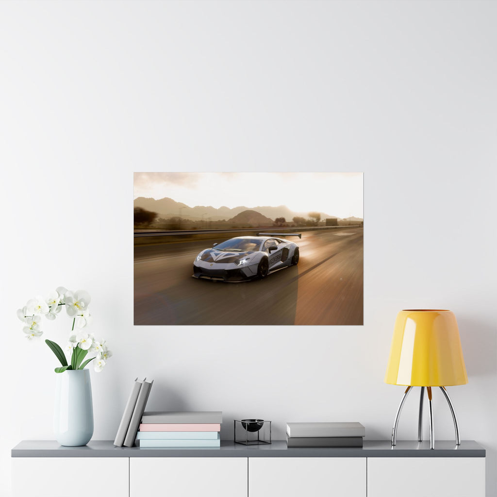 ViceVersa Garage Aventador Poster