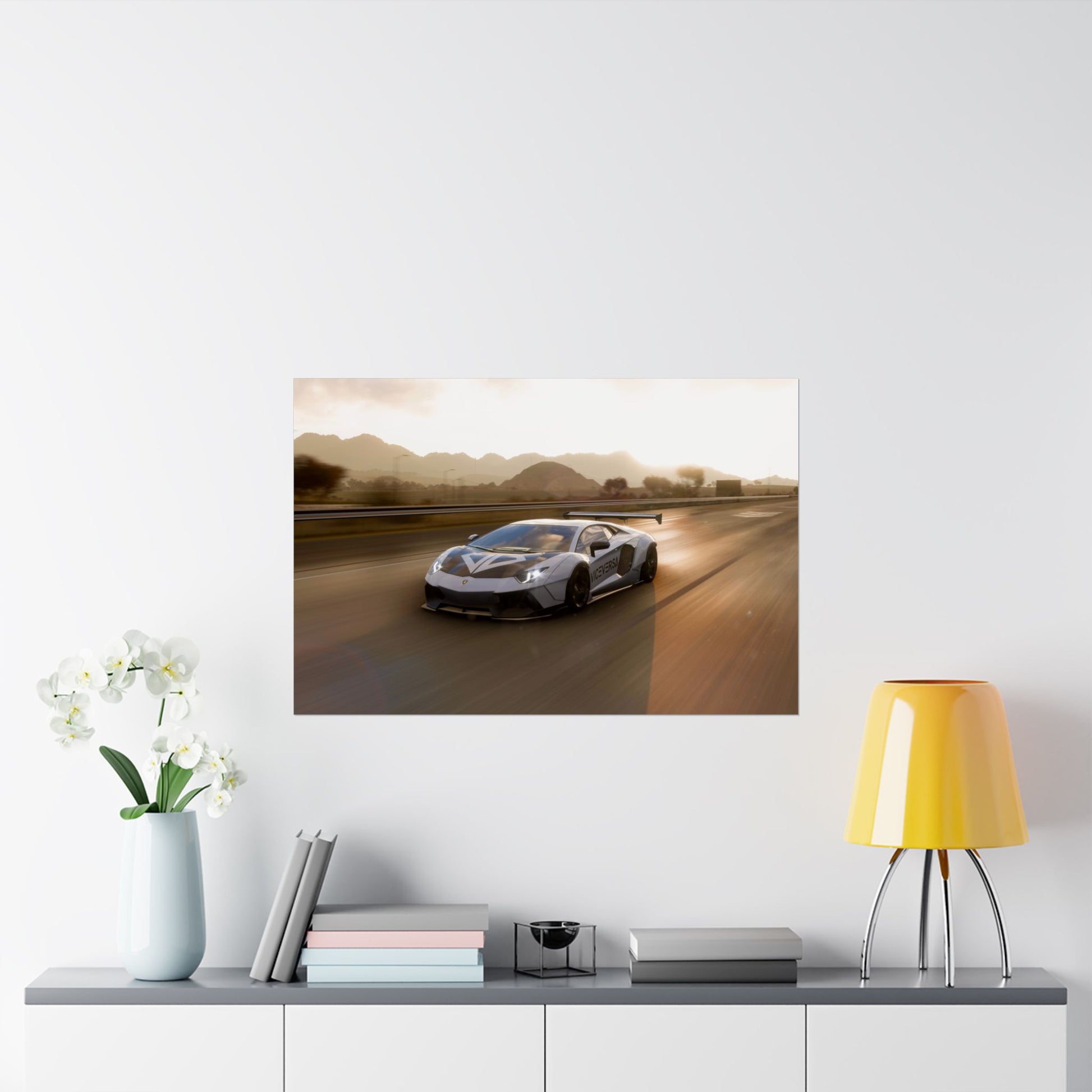 ViceVersa Garage Aventador Poster