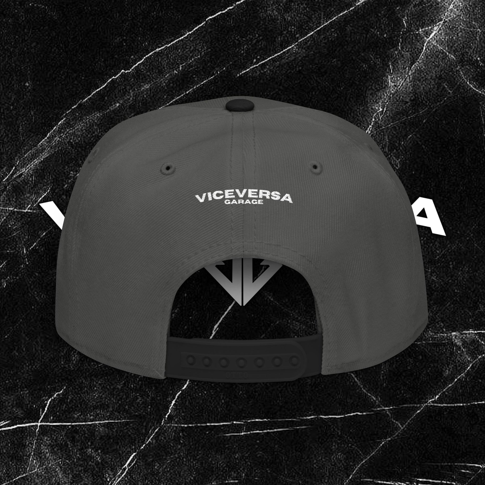 Embroidered Diamond Versa Snapback