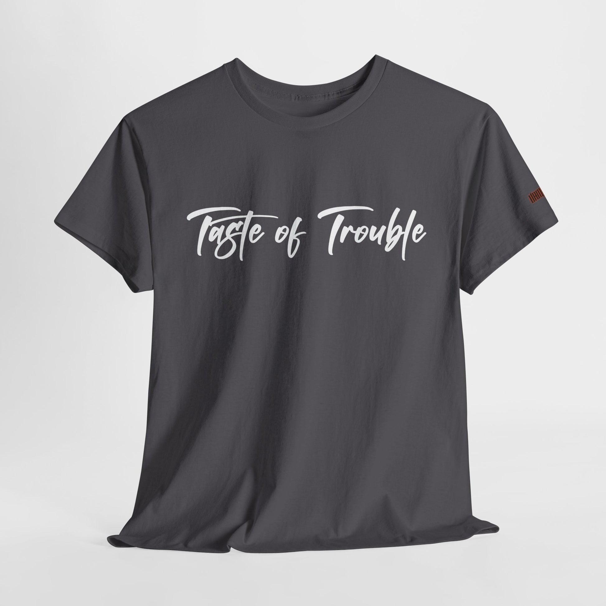 Taste of Trouble Vampyro Crimson Lyrics Unisex Heavy Cotton Tee - Casual Comfort, Everyday Wear, Gift for Friends, Stylish Casual Tee, Versatile Fashion