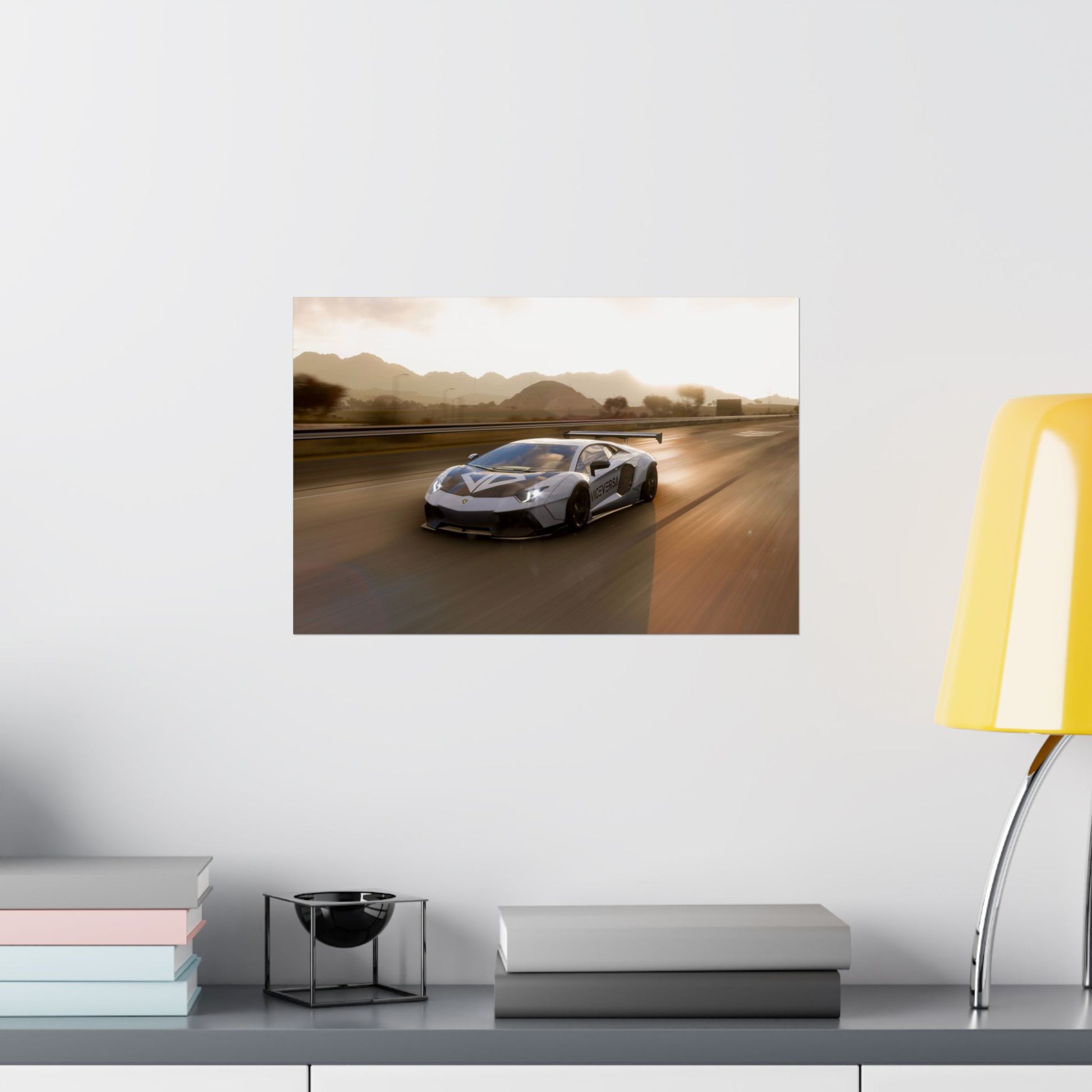 ViceVersa Garage Aventador Poster