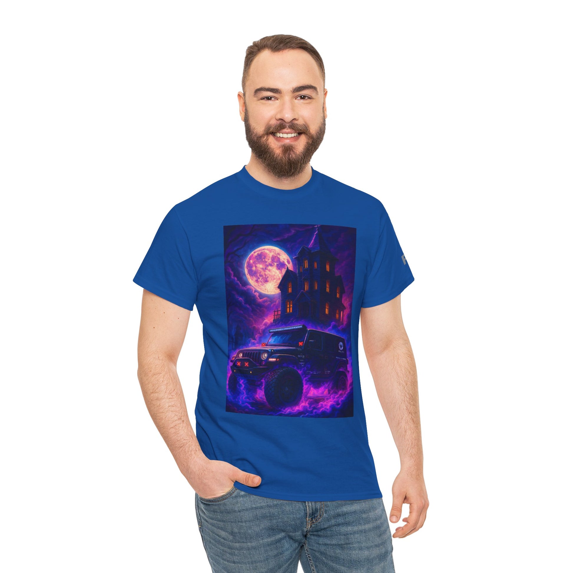 Pap Jeep Enthusiast Heavy Cotton Tee with Haunted Design | Ideal for Halloween, Casual Wear, Gift for Ghost Lovers, Fun Parties, Unique Wardrobe [...]