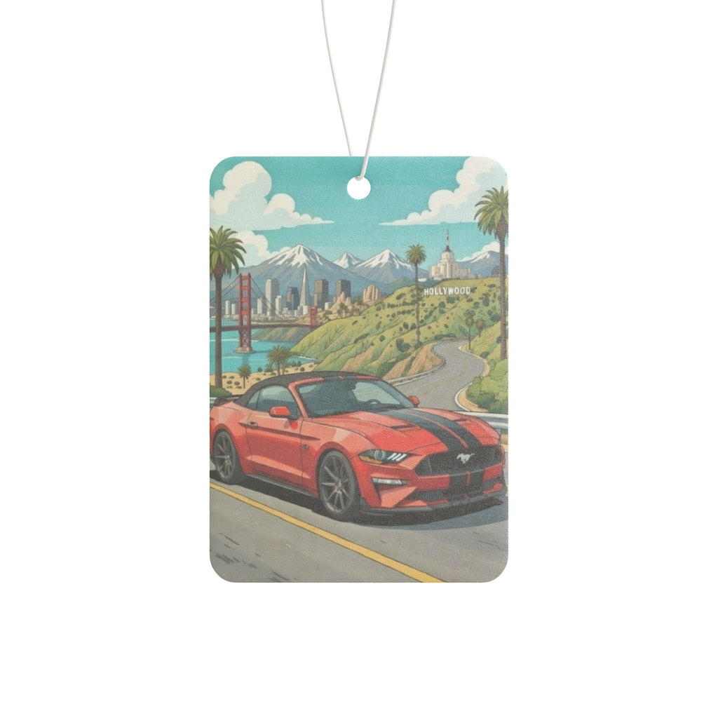 Mr. Troube Car Air Freshener — Coastal Drive Scent Tag