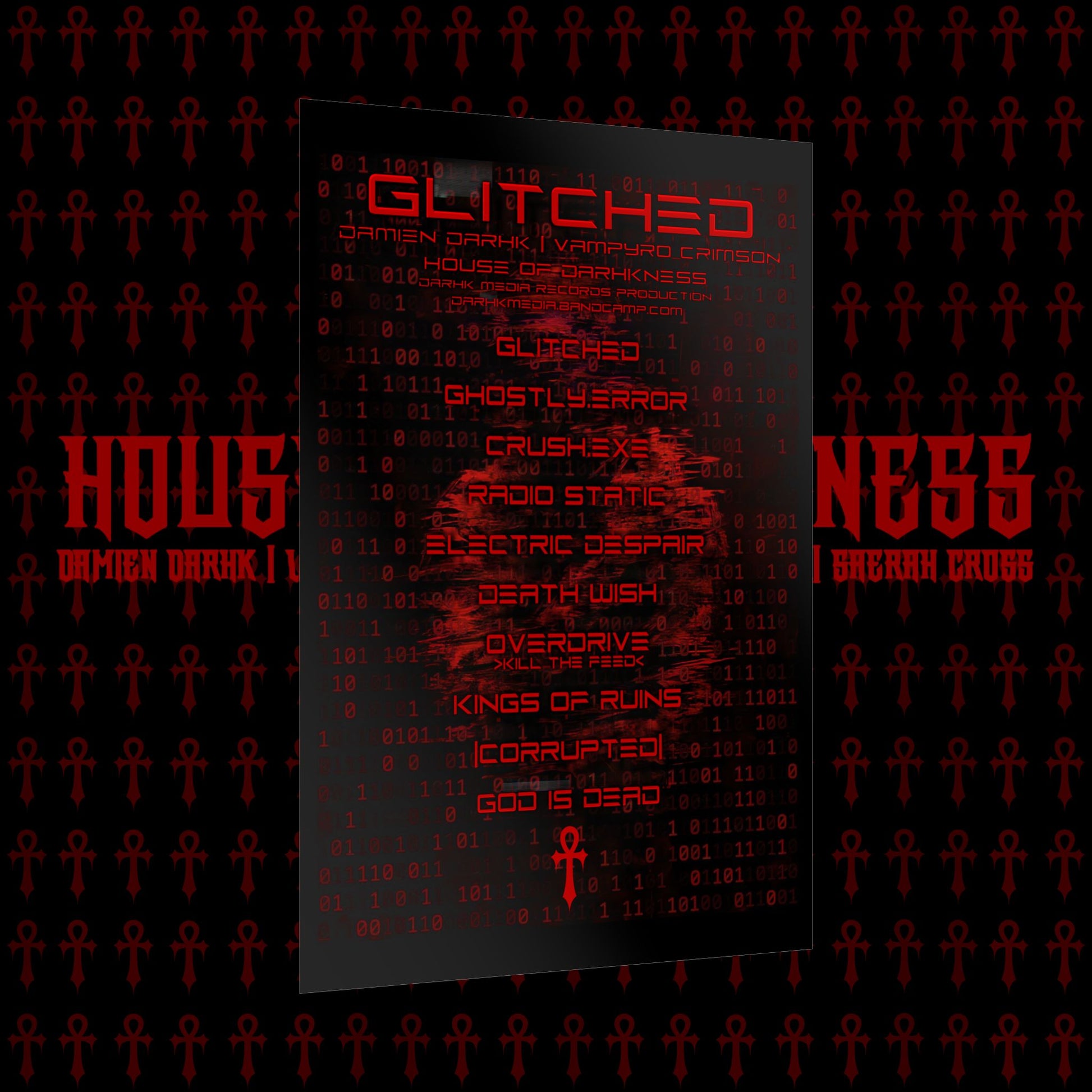 GLITCHED Music Poster