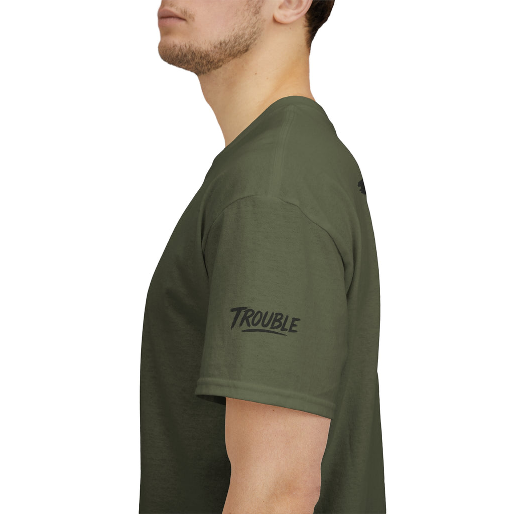 Trouble Retro Trouble Graphic Tee, Unisex Cotton T-Shirt, Cool Streetwear Shirt, Casual Summer Tee, Gift for Car Lovers