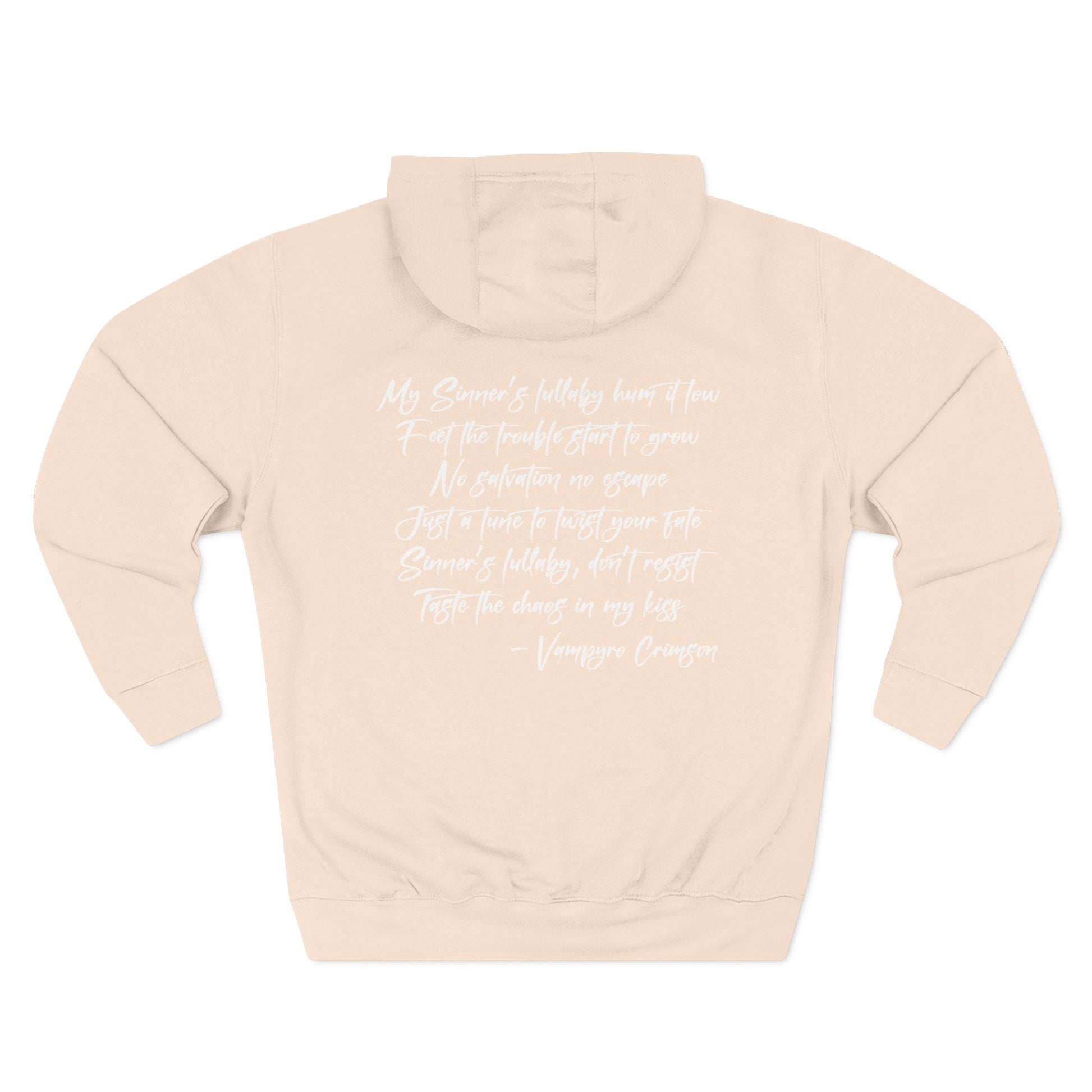 Taste of Trouble Fleece Pullover, Cozy Gift for Women, Casual Wear, Motivational Apparel, Holiday Gift