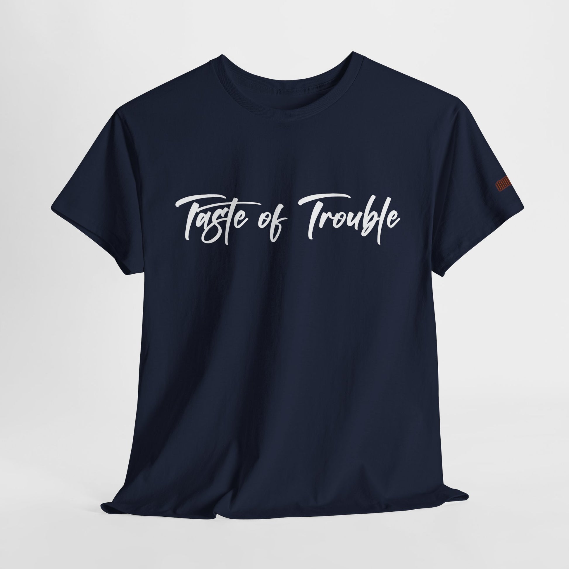 Taste of Trouble Vampyro Crimson Lyrics Unisex Heavy Cotton Tee - Casual Comfort, Everyday Wear, Gift for Friends, Stylish Casual Tee, Versatile Fashion