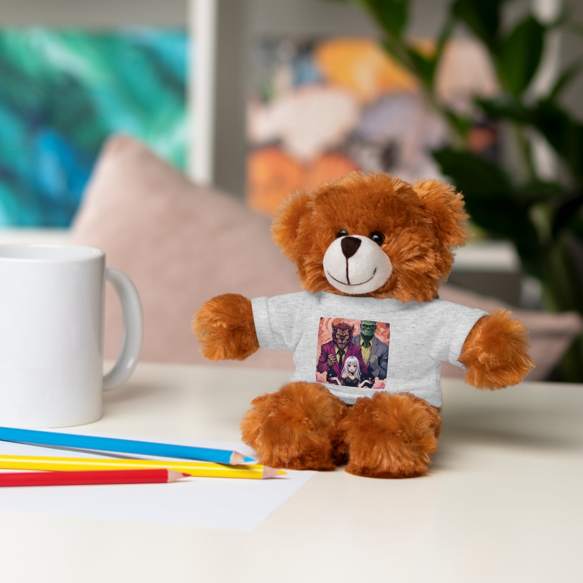 Vampyro Crimson inspired Adorable Stuffed Animals with Custom Tee: Perfect Gift for Kids, Birthdays, Playtime Companions, Collectible Plushies, Unique Baby [...]