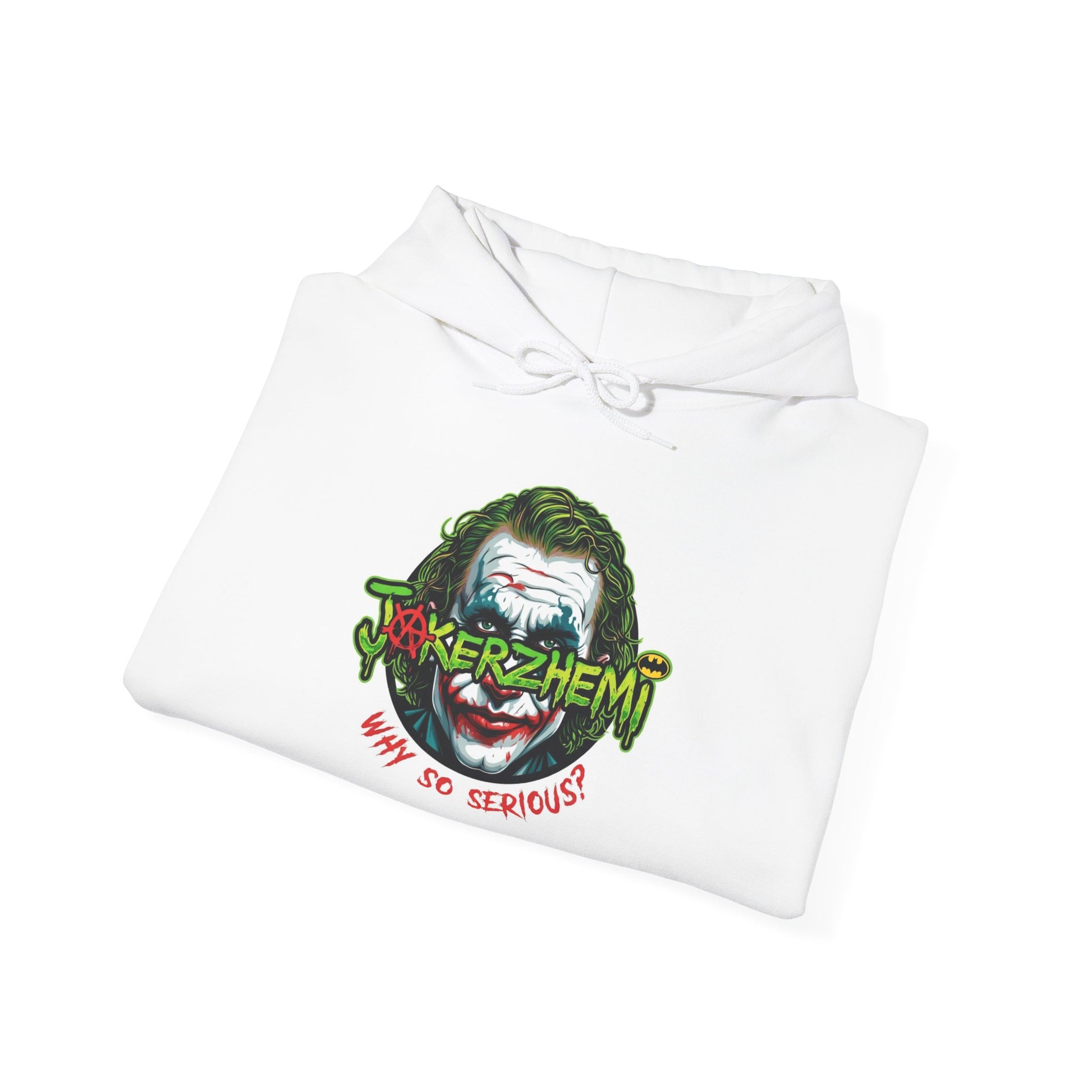 Jokerzhemi 'Why So Serious?' Graphic Hoodie