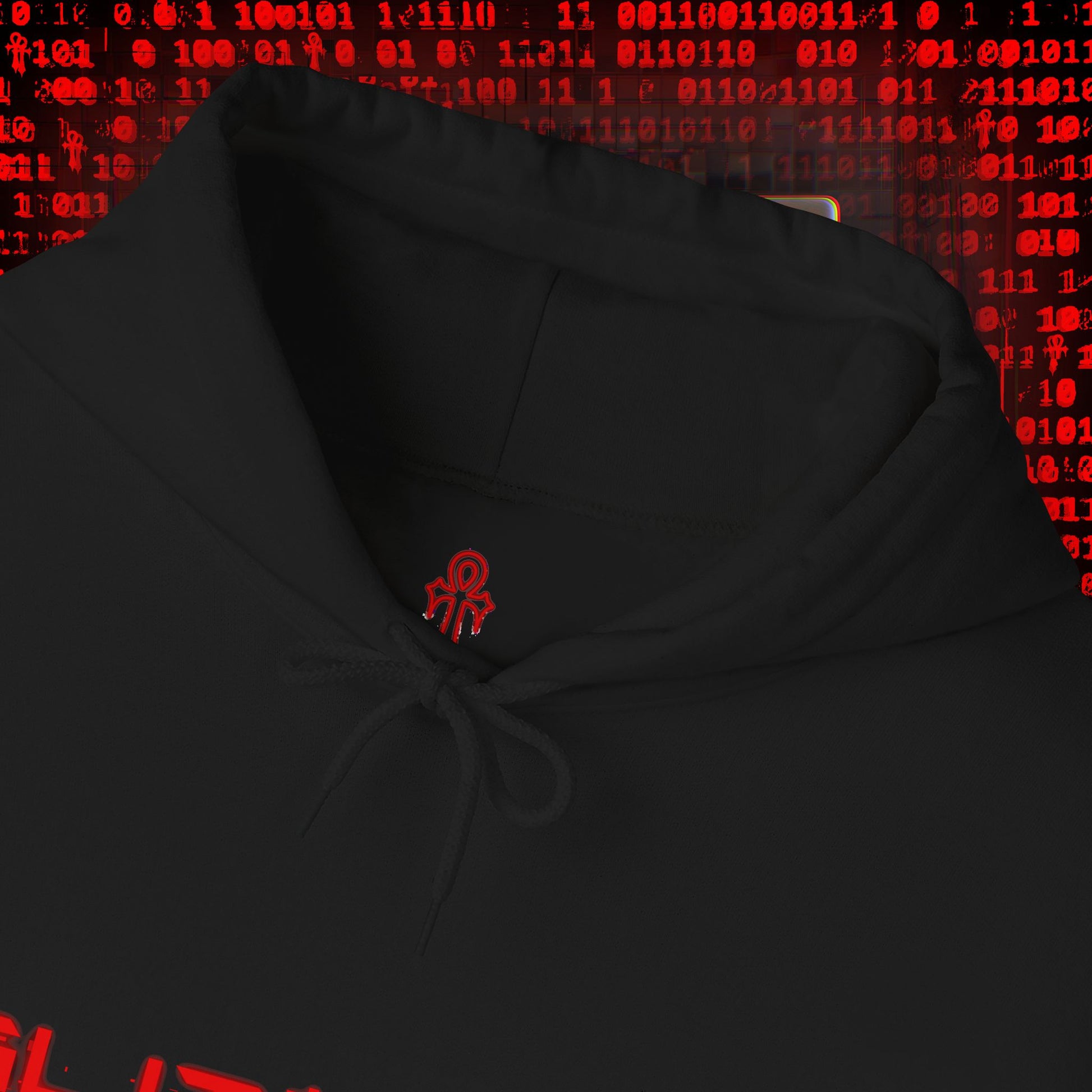 Glitched Album Hooded Sweatshirt
