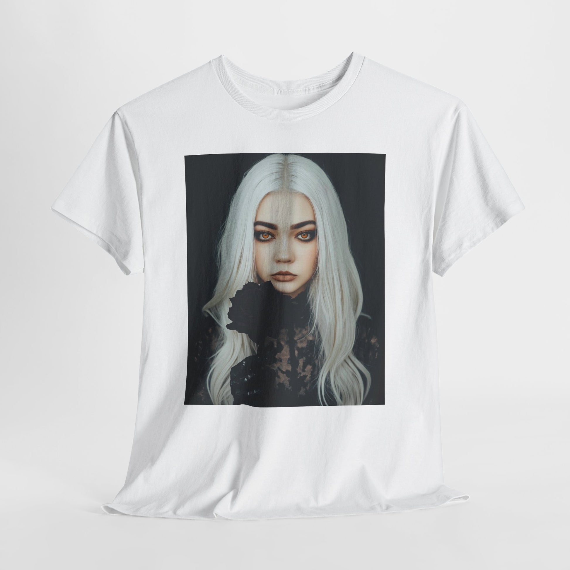 Digitally Autographed Vampyro Crimson Gothic Art Unisex Tee, Halloween Shirt, Alternative Fashion, Spooky Graphic Tee, Witchy Aesthetic Clothing, Edgy Outfit Idea