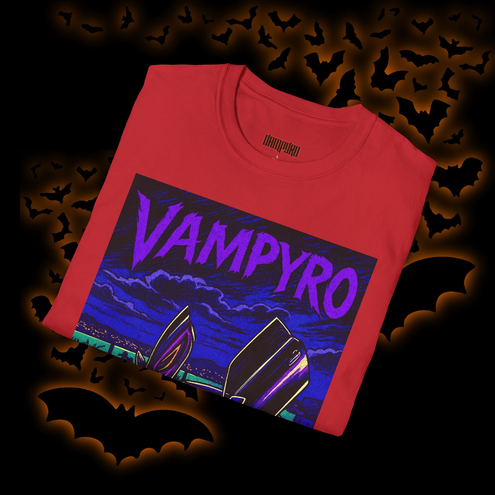 Vampyro Camaro Collectors T-Shirt, Graphic Tee for Car Lovers, Unisex T-Shirt, Retro Car Apparel, Gift for Auto Enthusiasts