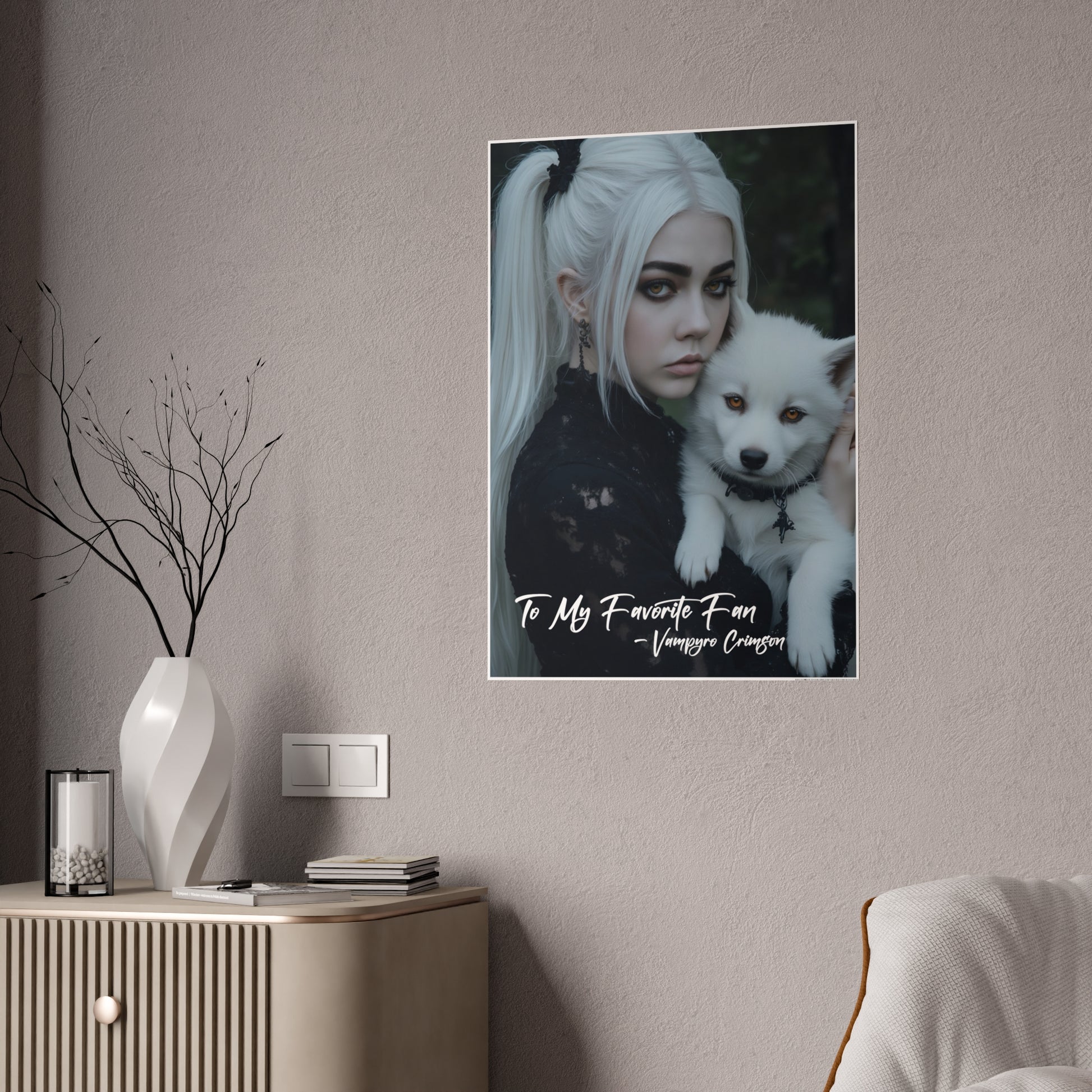 Vampyro Crimson Digitally Autographed Poster