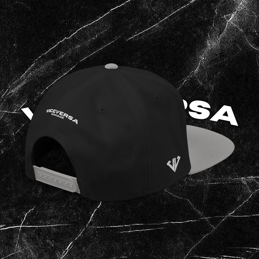 Embroidered Diamond Versa Snapback