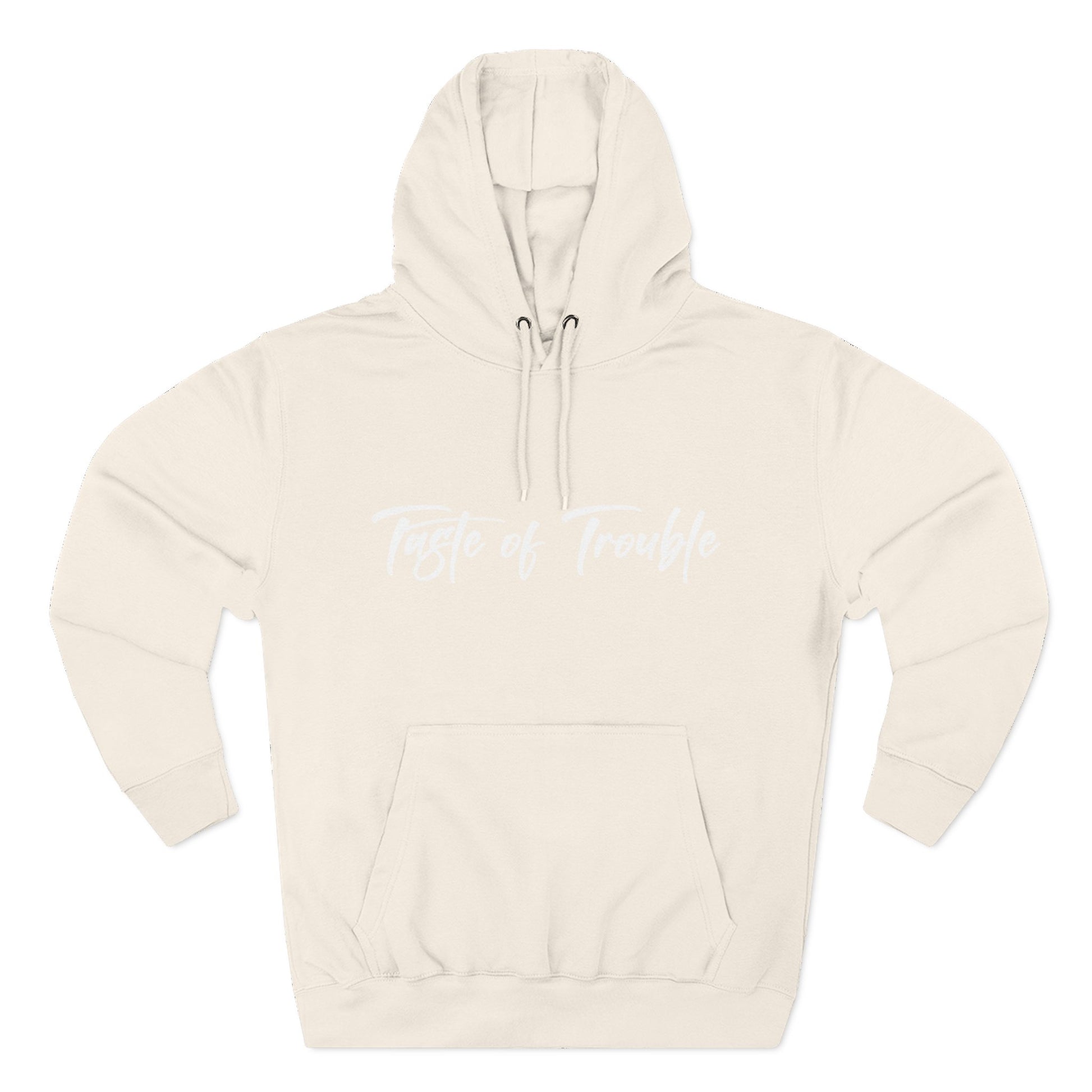 Taste of Trouble Fleece Pullover, Cozy Gift for Women, Casual Wear, Motivational Apparel, Holiday Gift