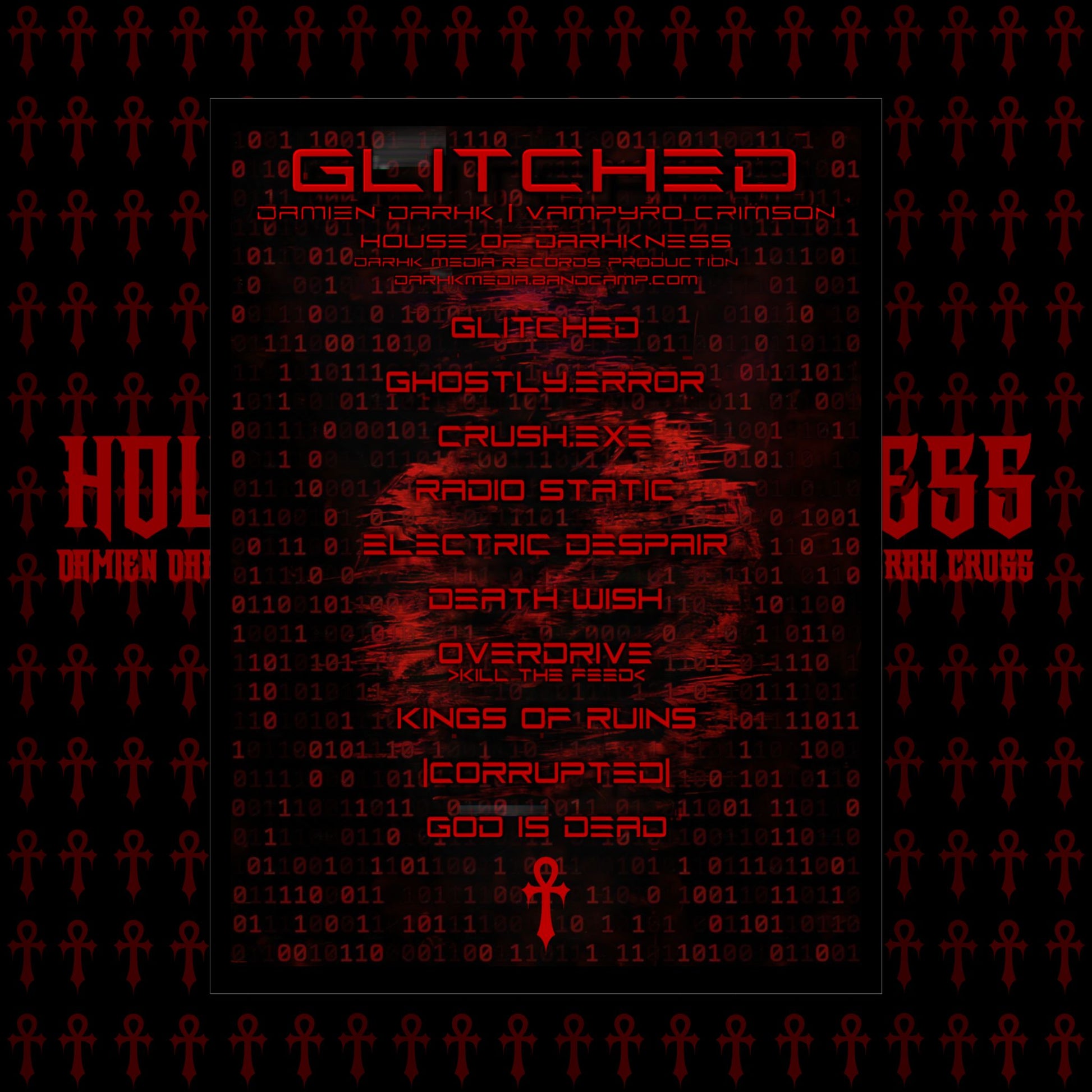 GLITCHED Music Poster