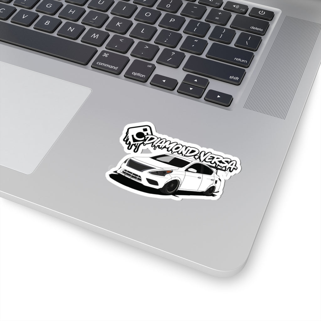 Diamond.Versa x ViceVersa Garage Sticker - Nissan Versa Illustration Kiss-Cut Decal