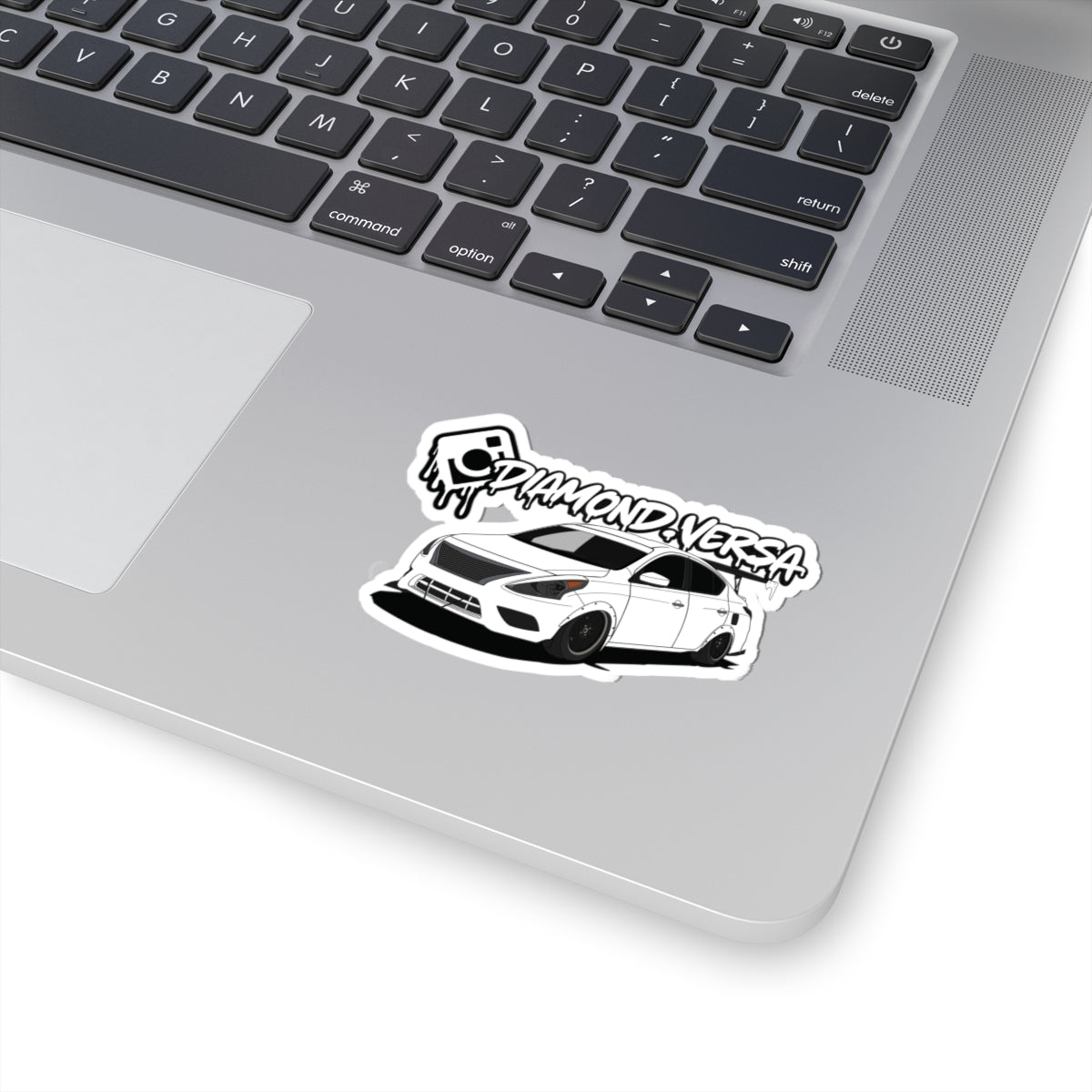 Diamond.Versa x ViceVersa Garage Sticker - Nissan Versa Illustration Kiss-Cut Decal