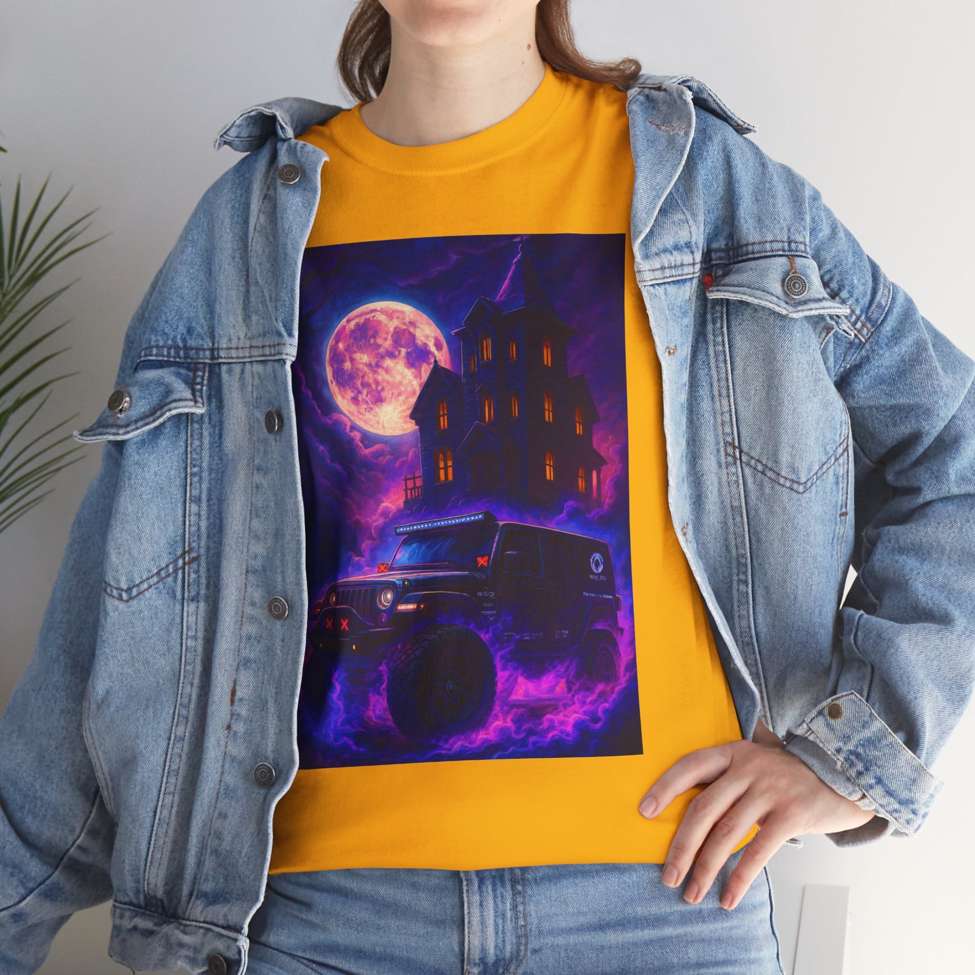 Pap Jeep Enthusiast Heavy Cotton Tee with Haunted Design | Ideal for Halloween, Casual Wear, Gift for Ghost Lovers, Fun Parties, Unique Wardrobe [...]
