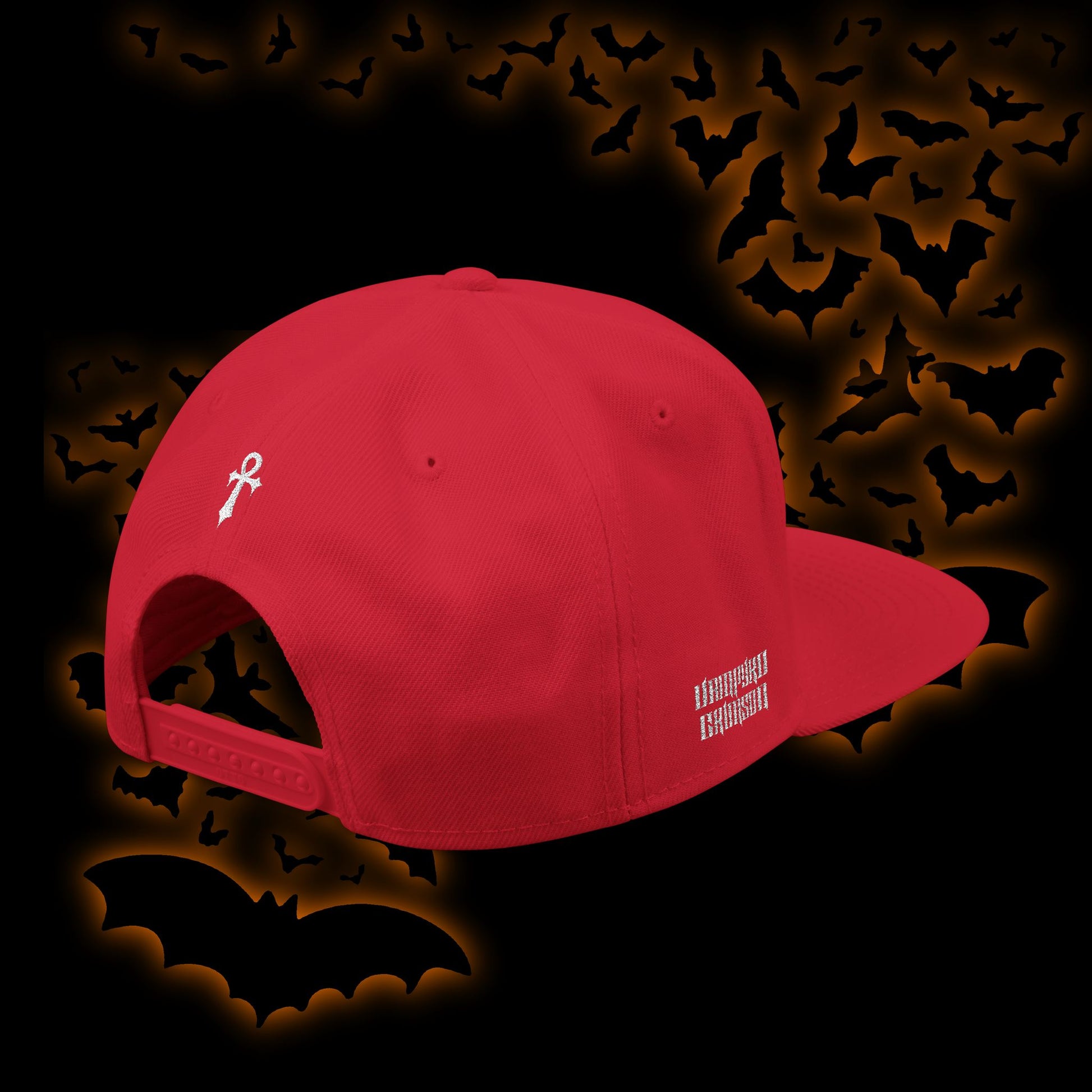 Vampyro Crimson Embroidered Snapback Hat
