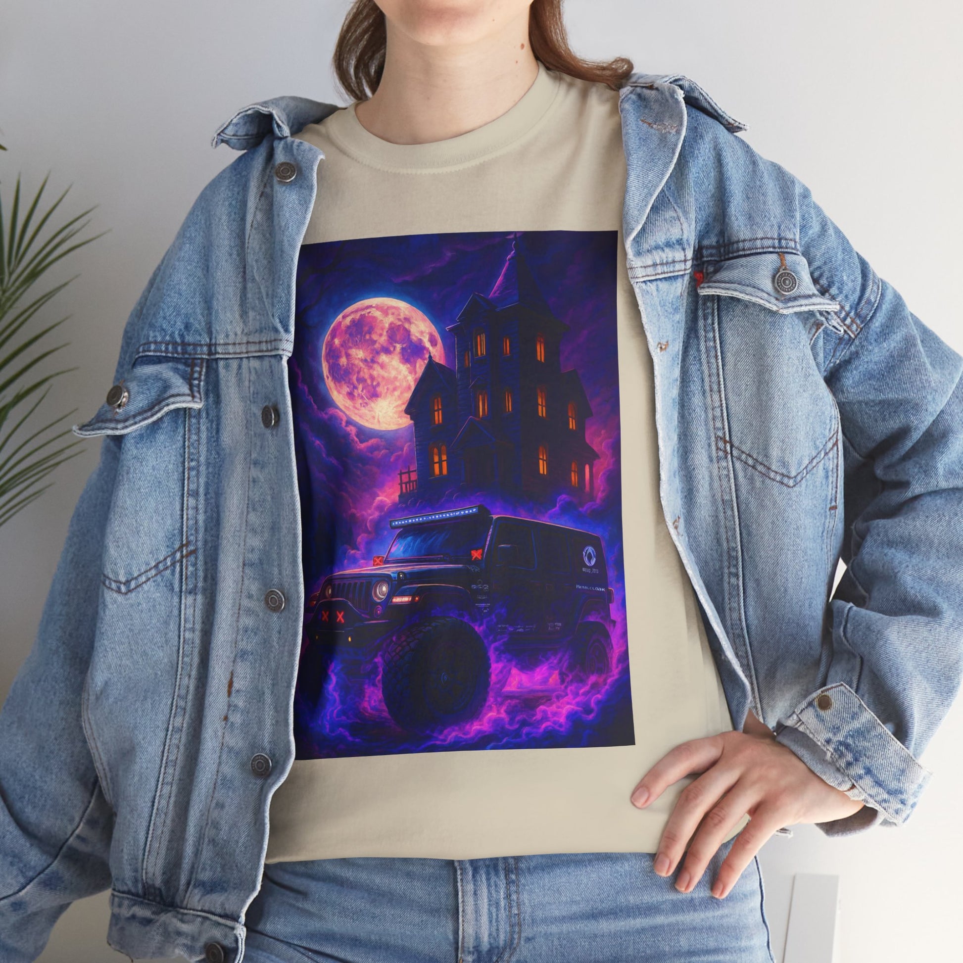 Pap Jeep Enthusiast Heavy Cotton Tee with Haunted Design | Ideal for Halloween, Casual Wear, Gift for Ghost Lovers, Fun Parties, Unique Wardrobe [...]