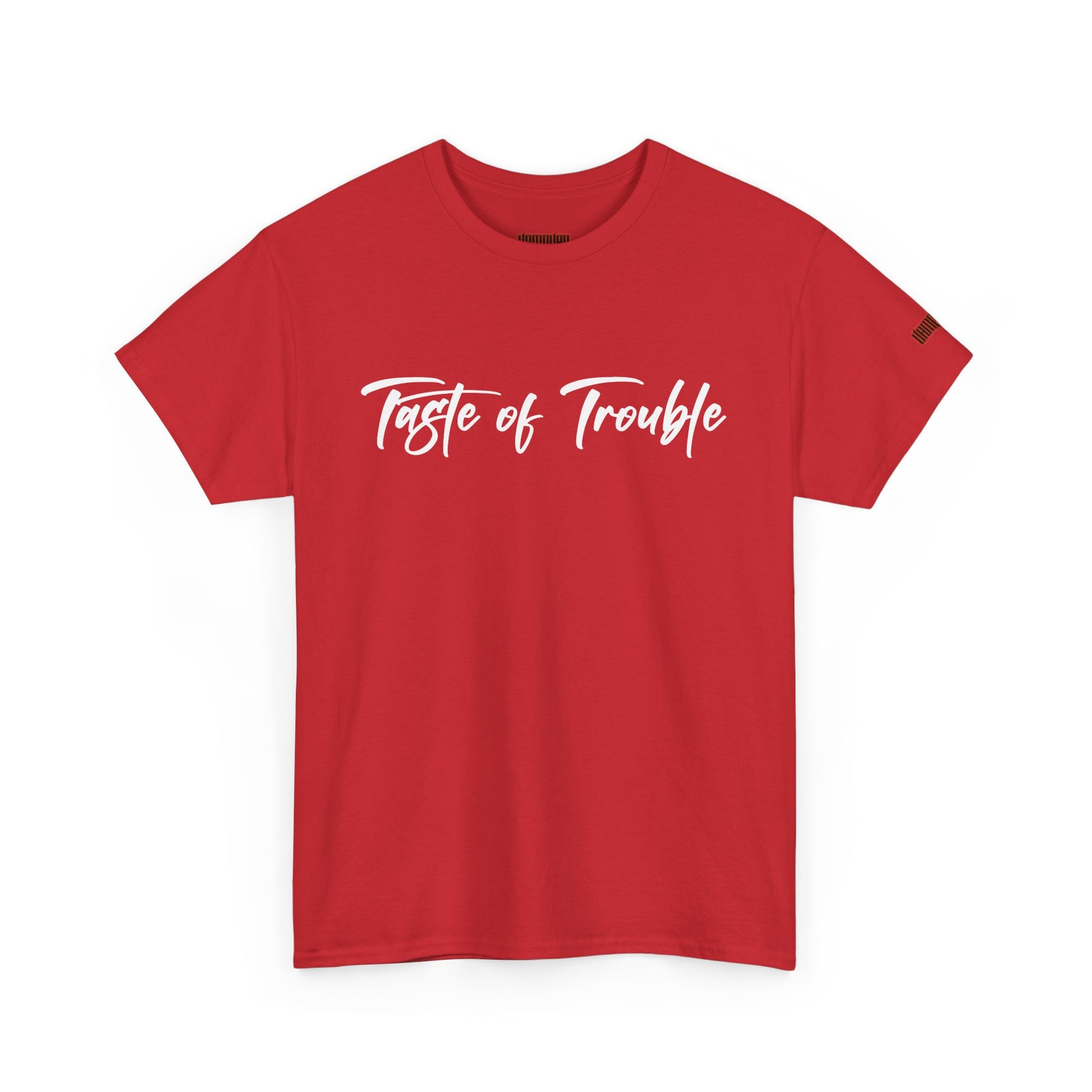 Taste of Trouble Vampyro Crimson Lyrics Unisex Heavy Cotton Tee - Casual Comfort, Everyday Wear, Gift for Friends, Stylish Casual Tee, Versatile Fashion