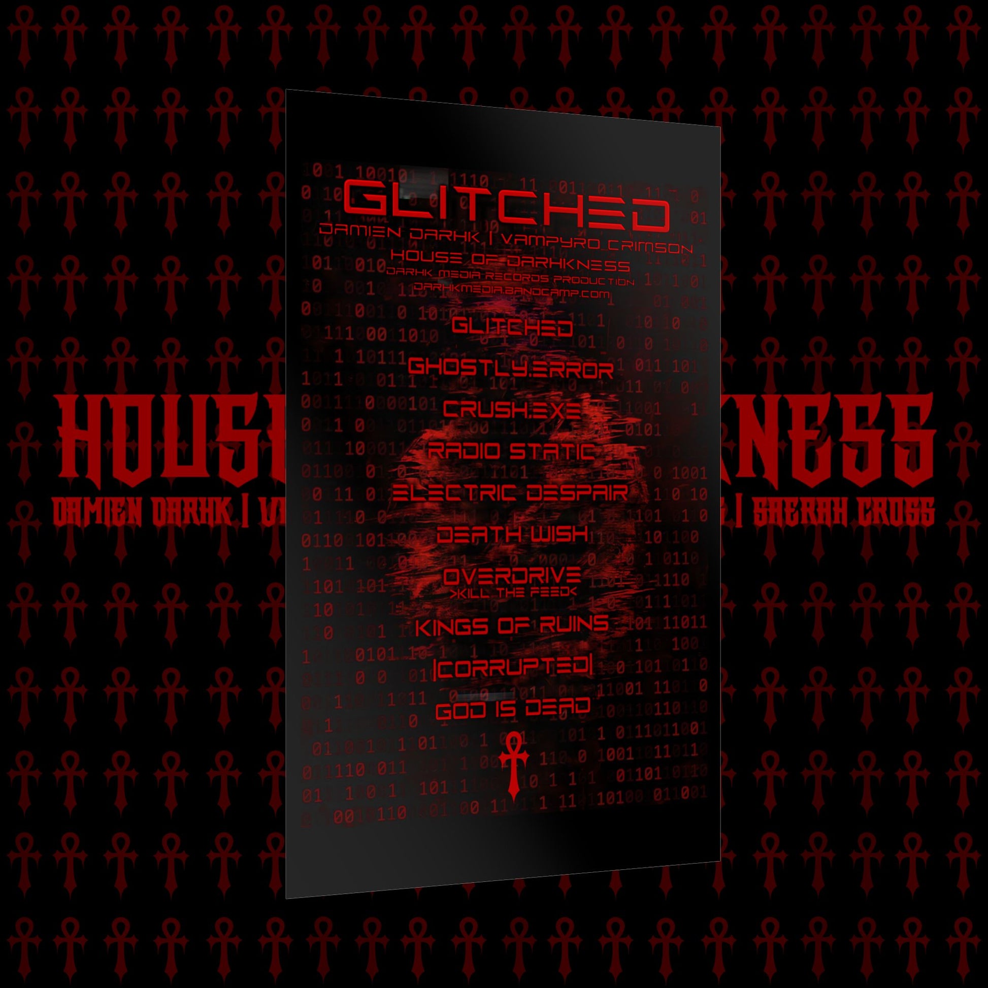 GLITCHED Music Poster