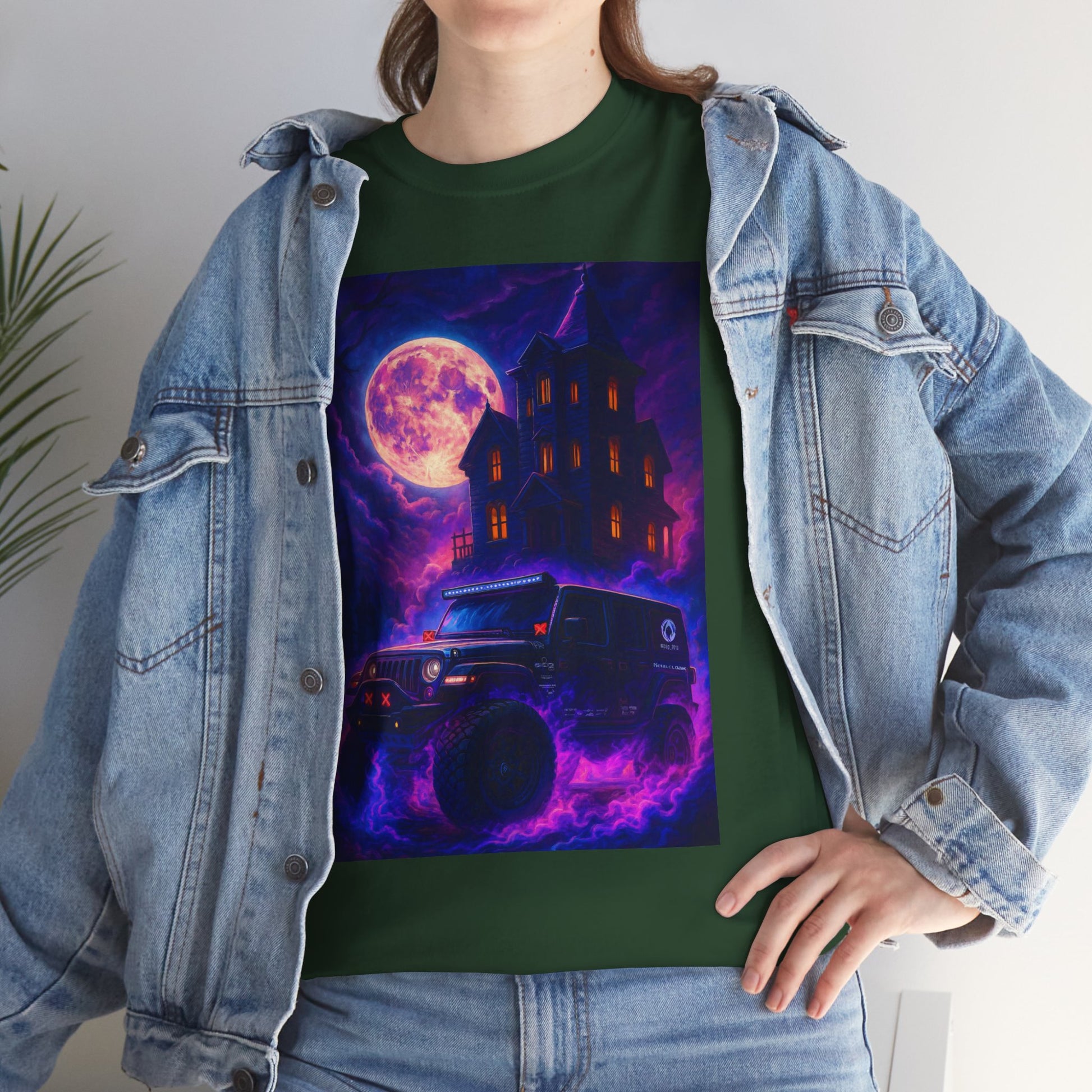 Pap Jeep Enthusiast Heavy Cotton Tee with Haunted Design | Ideal for Halloween, Casual Wear, Gift for Ghost Lovers, Fun Parties, Unique Wardrobe [...]
