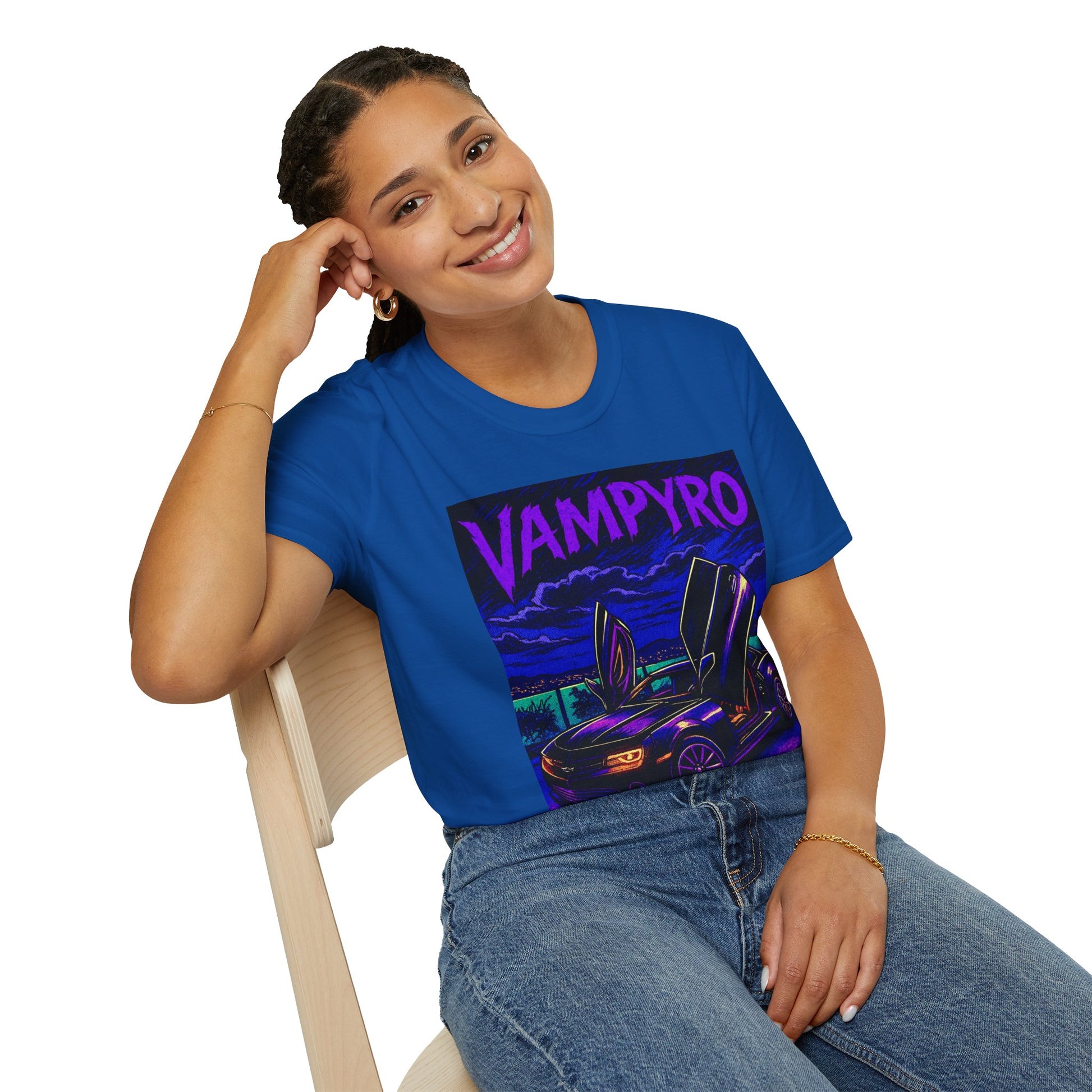 Vampyro Camaro Collectors T-Shirt, Graphic Tee for Car Lovers, Unisex T-Shirt, Retro Car Apparel, Gift for Auto Enthusiasts