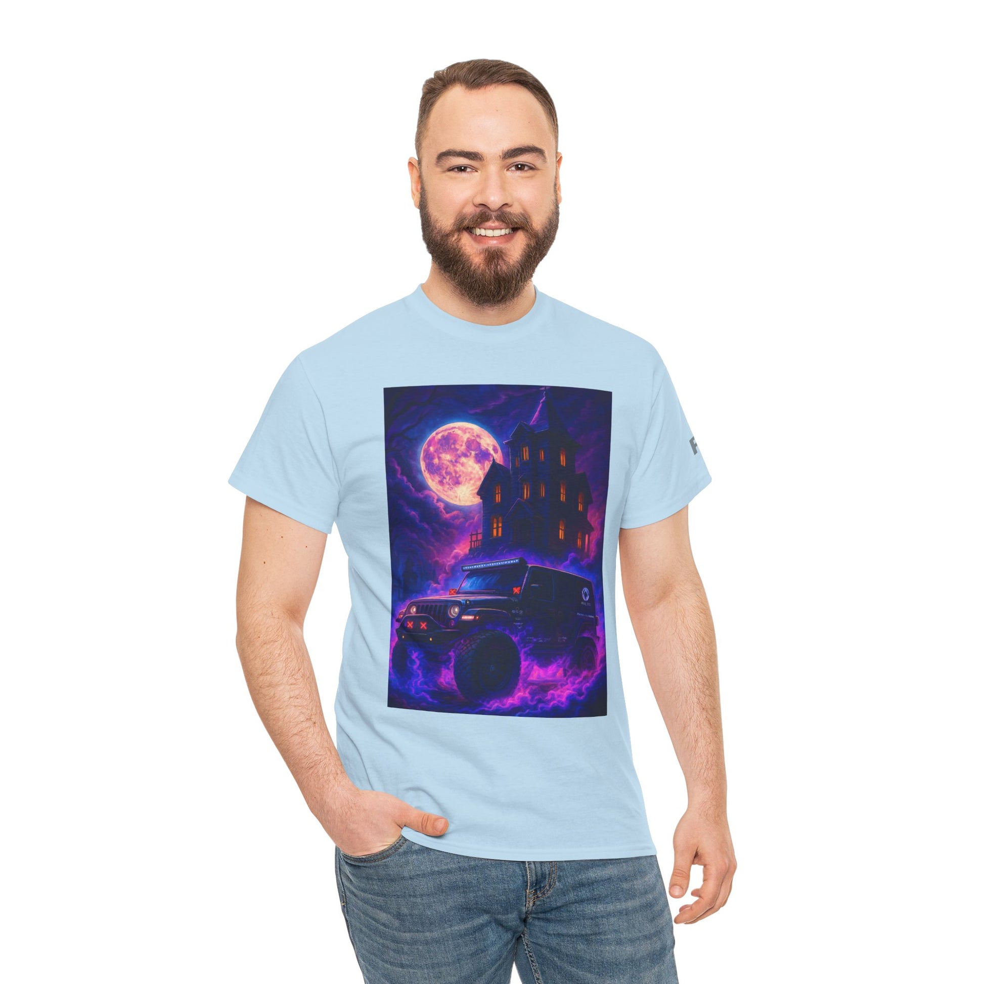 Pap Jeep Enthusiast Heavy Cotton Tee with Haunted Design | Ideal for Halloween, Casual Wear, Gift for Ghost Lovers, Fun Parties, Unique Wardrobe [...]