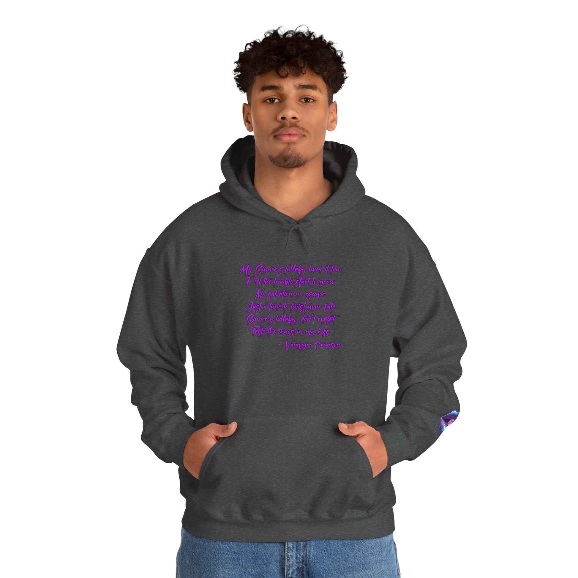 Taste of Trouble Inspirational Hoodie for Creative Souls, Motivational Sweatshirt, Unisex Heavy Blend, Modern Casual Wear, Gift for Artists, Trendy [...]