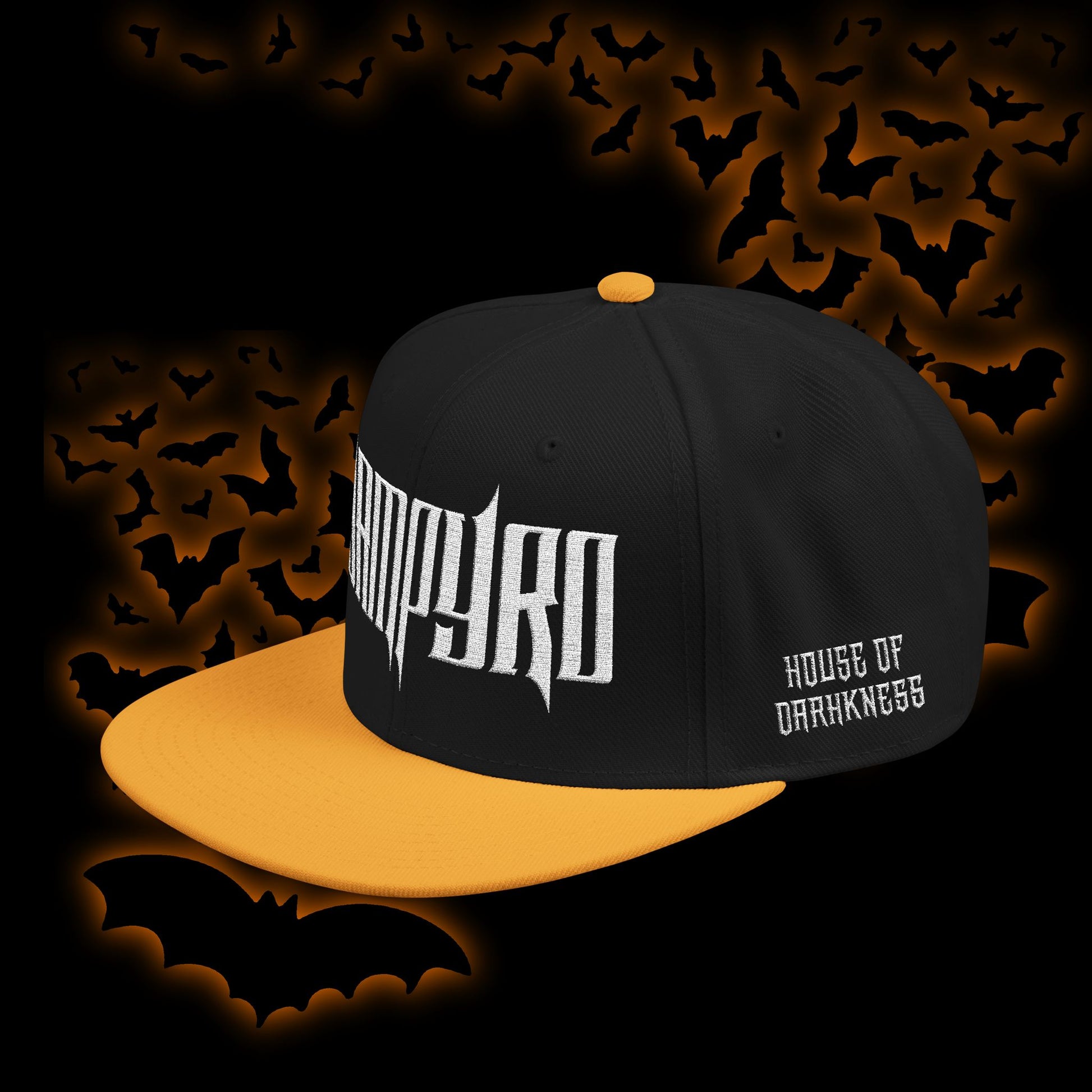 Vampyro Crimson Embroidered Snapback Hat