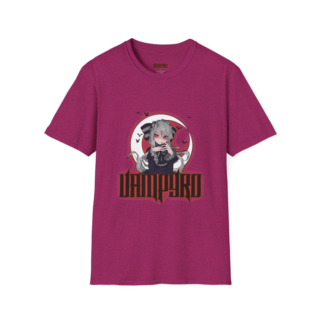 Vampire Crimson Original Graphic T-Shirt, Unisex Tee for Cosplay, Halloween Costume, Casual Wear, Edgy Street Style, Gift for Fans