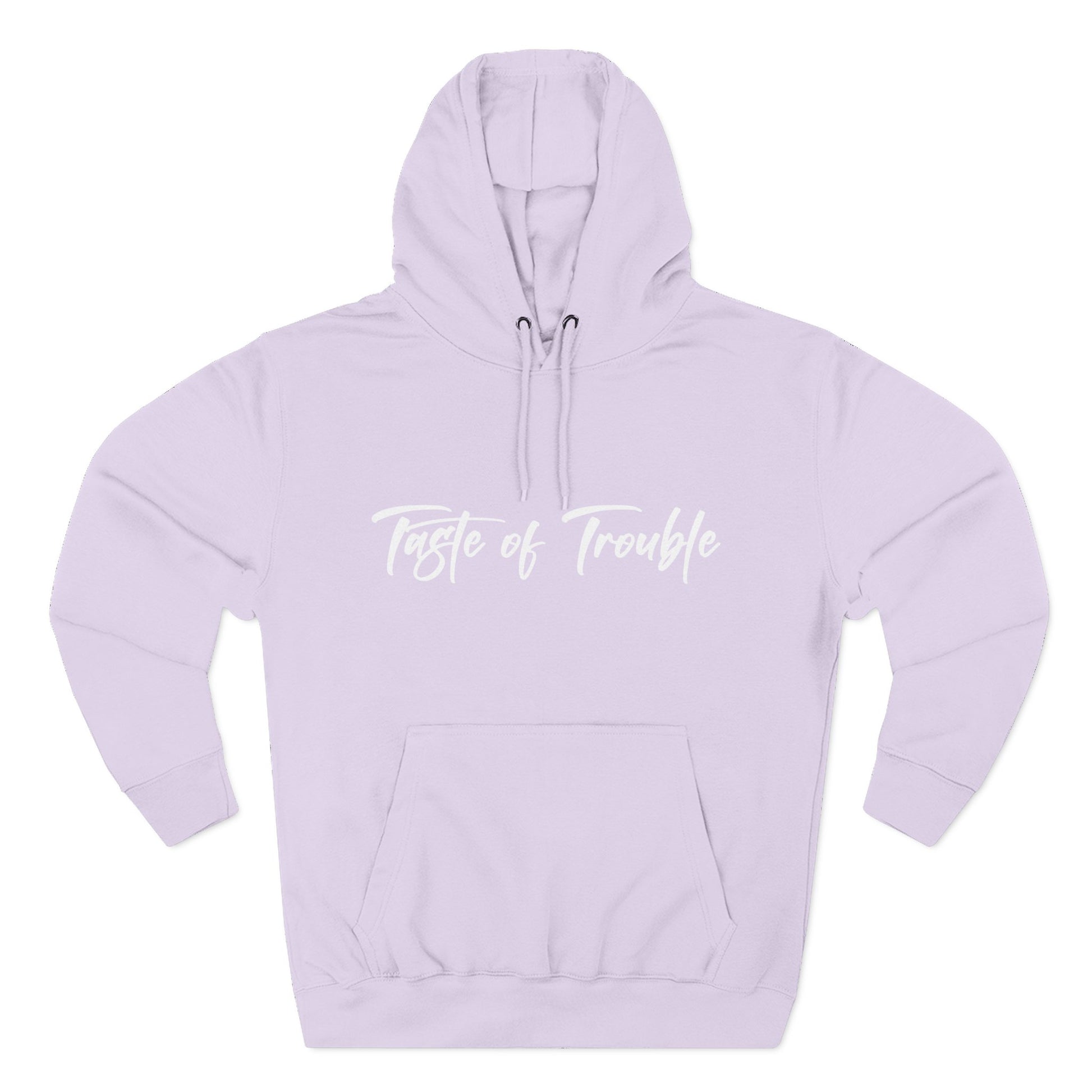 Taste of Trouble Fleece Pullover, Cozy Gift for Women, Casual Wear, Motivational Apparel, Holiday Gift