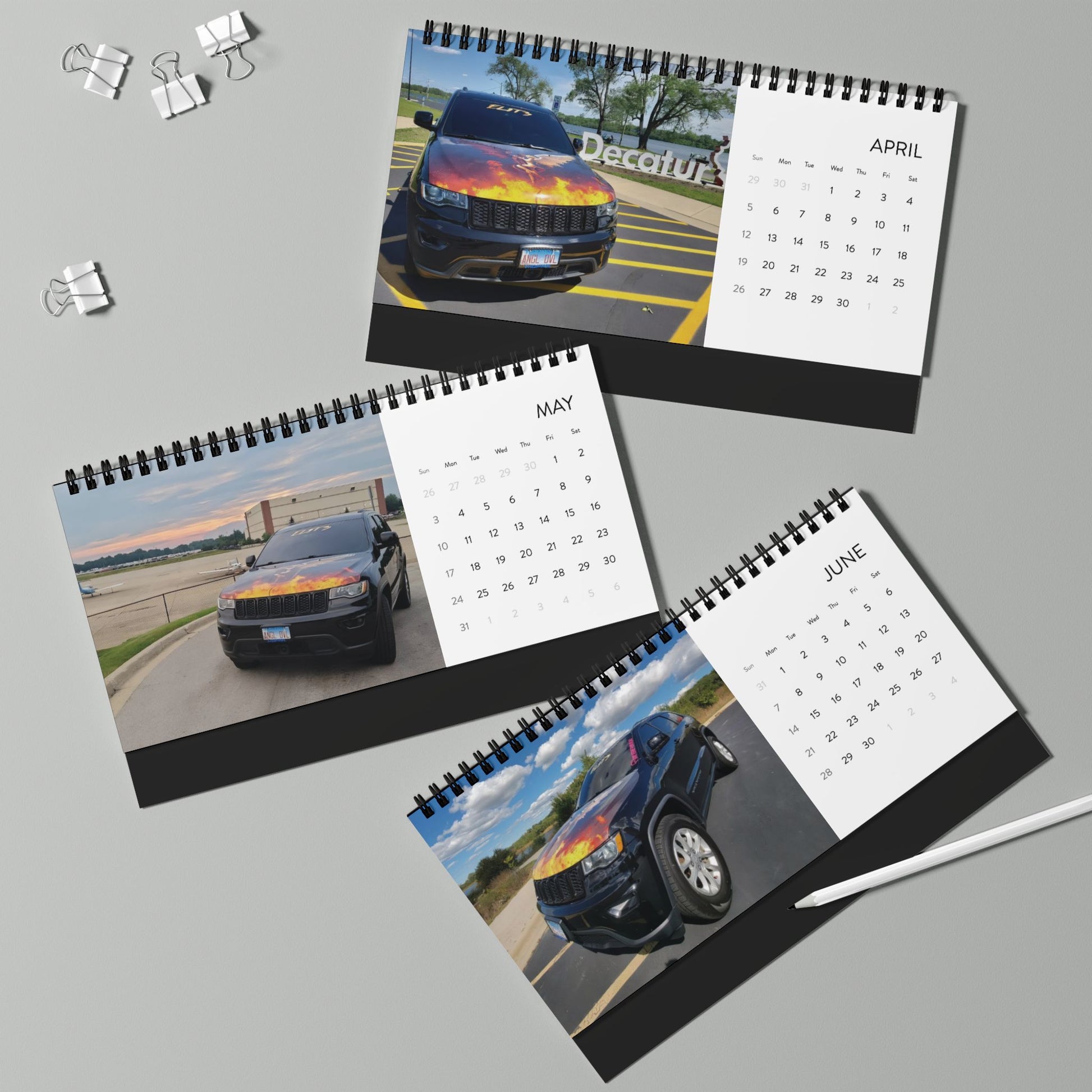 2026 — Angel Devl Desktop Calendar
