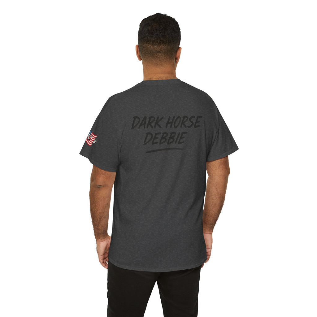 Dark Horse Debbie Patriotic Car Enthusiast Tee - Perfect for Independence Day, Gift for Dad, Car Show, Track Day, Summer Style