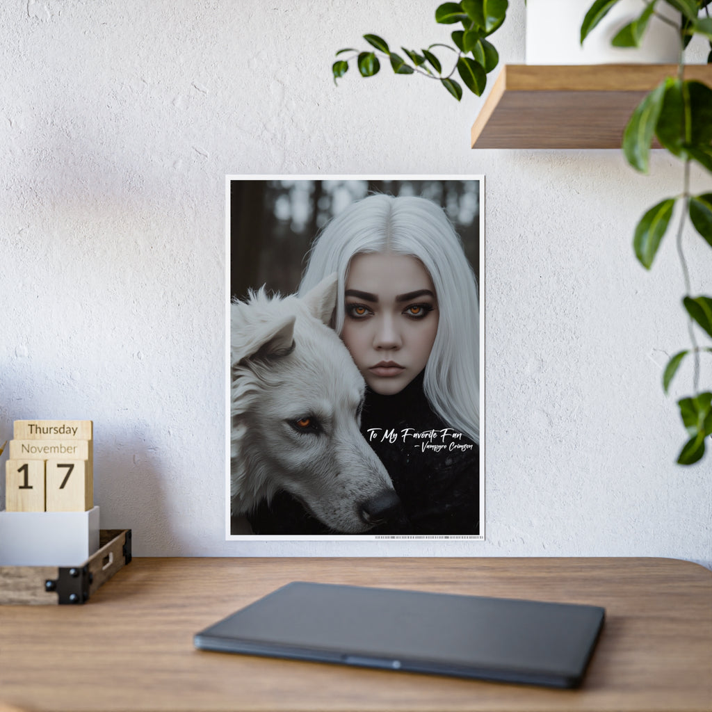Vampyro Crimson Autographed Glossy Art Poster Print