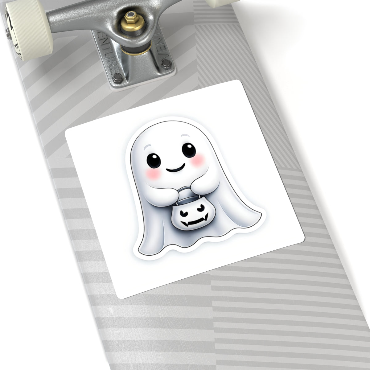 Vampyro Crimson Cute Ghost Friend Kiss-Cut Stickers - Perfect for Halloween, Laptop Decor, Scrapbooking, Gift Tags, Kids' Crafts