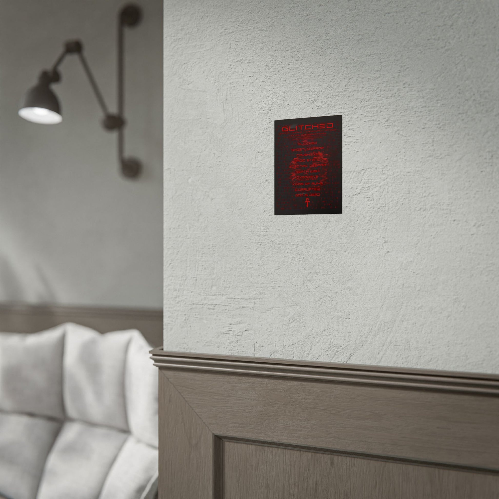 GLITCHED Music Poster