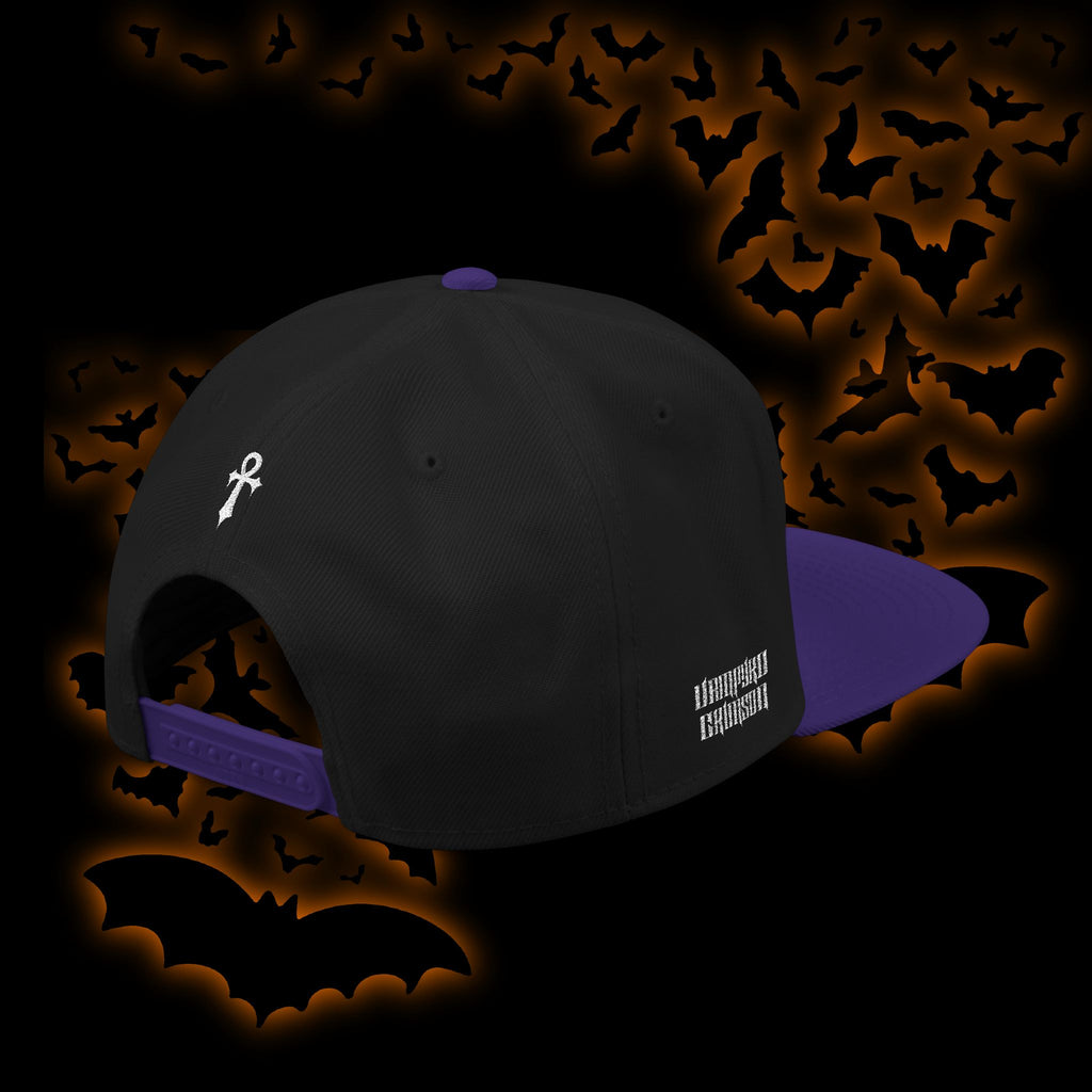 Vampyro Crimson Embroidered Snapback Hat