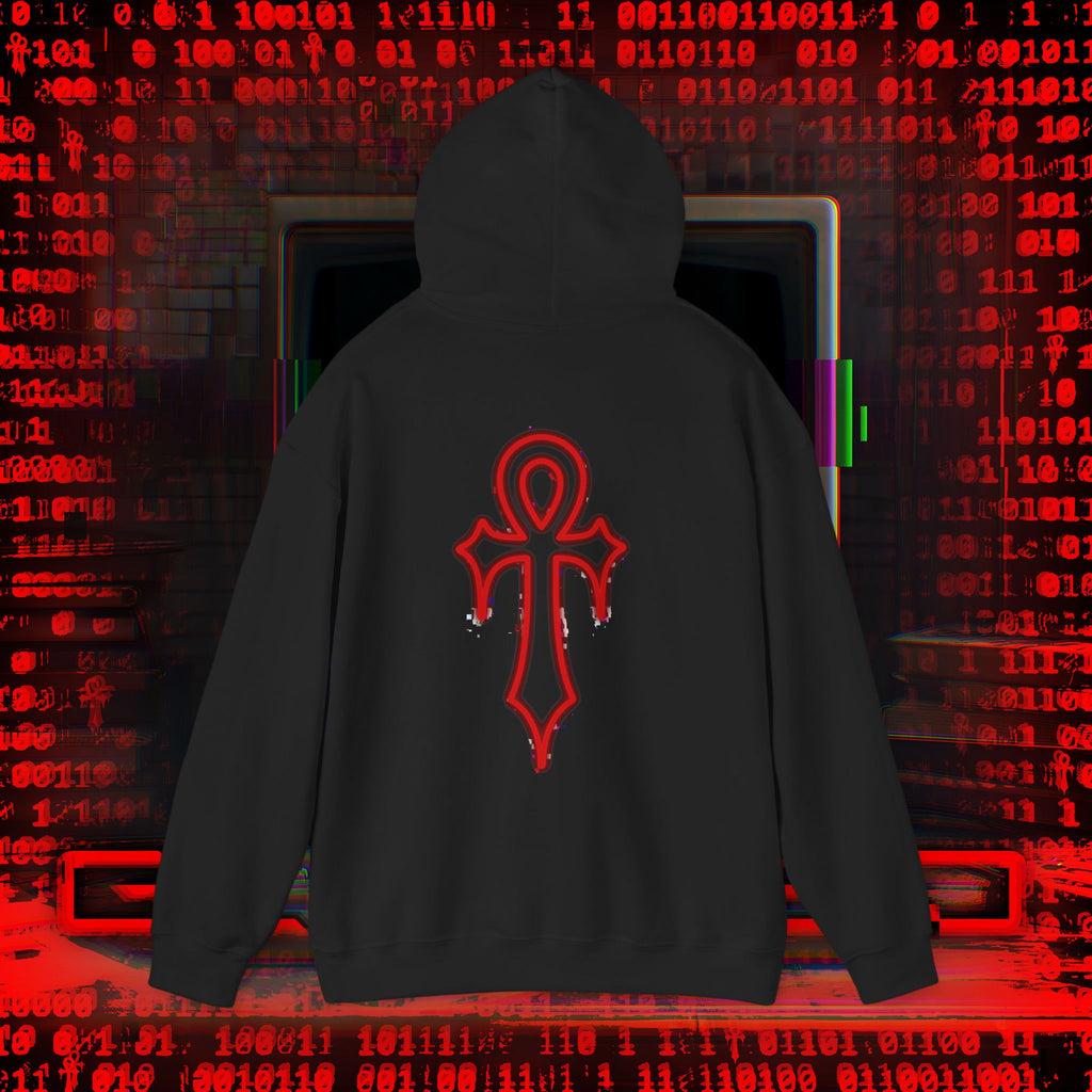 Glitched Album Hooded Sweatshirt